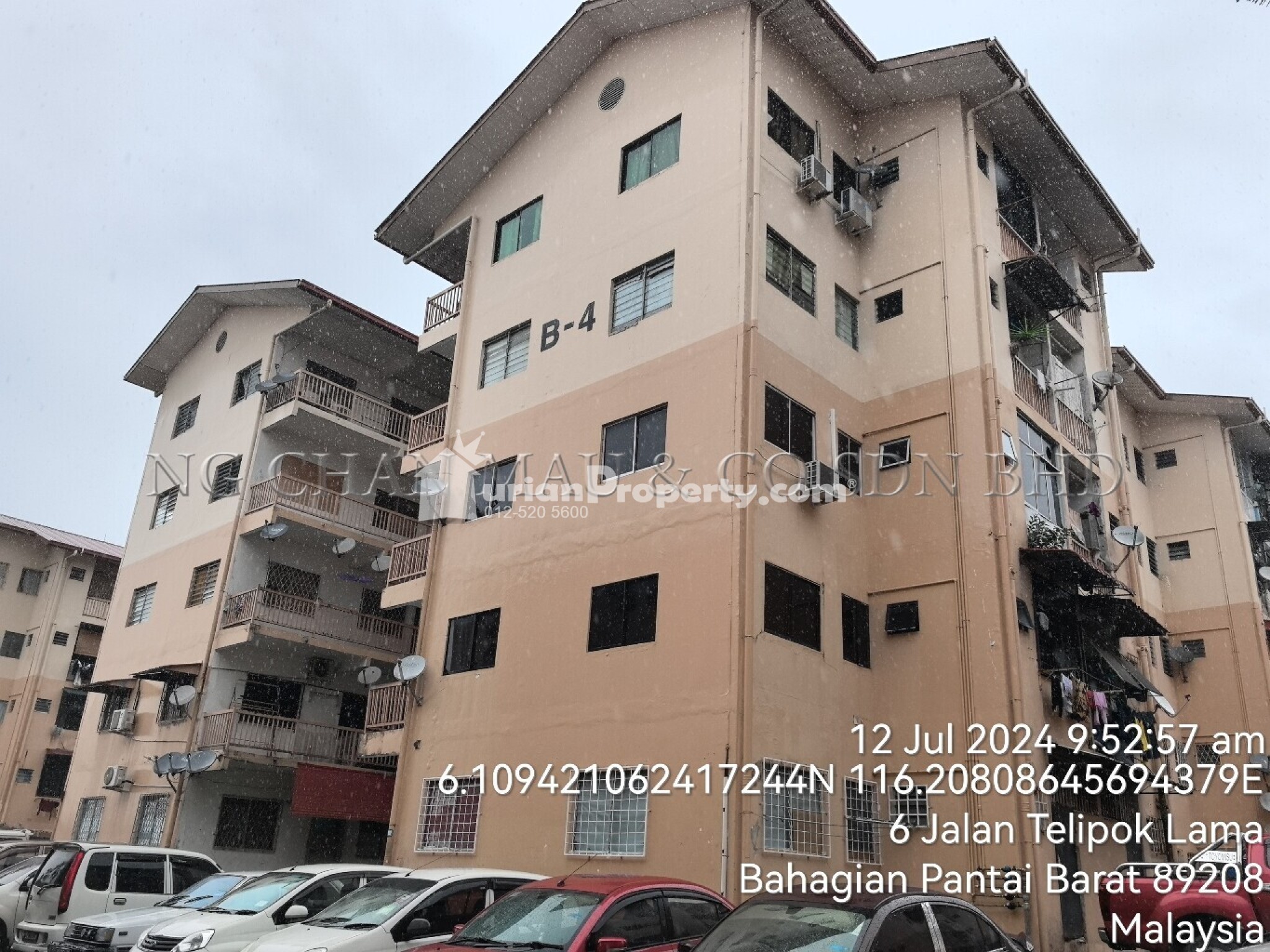 Apartment For Auction at Taman Telipok Ria