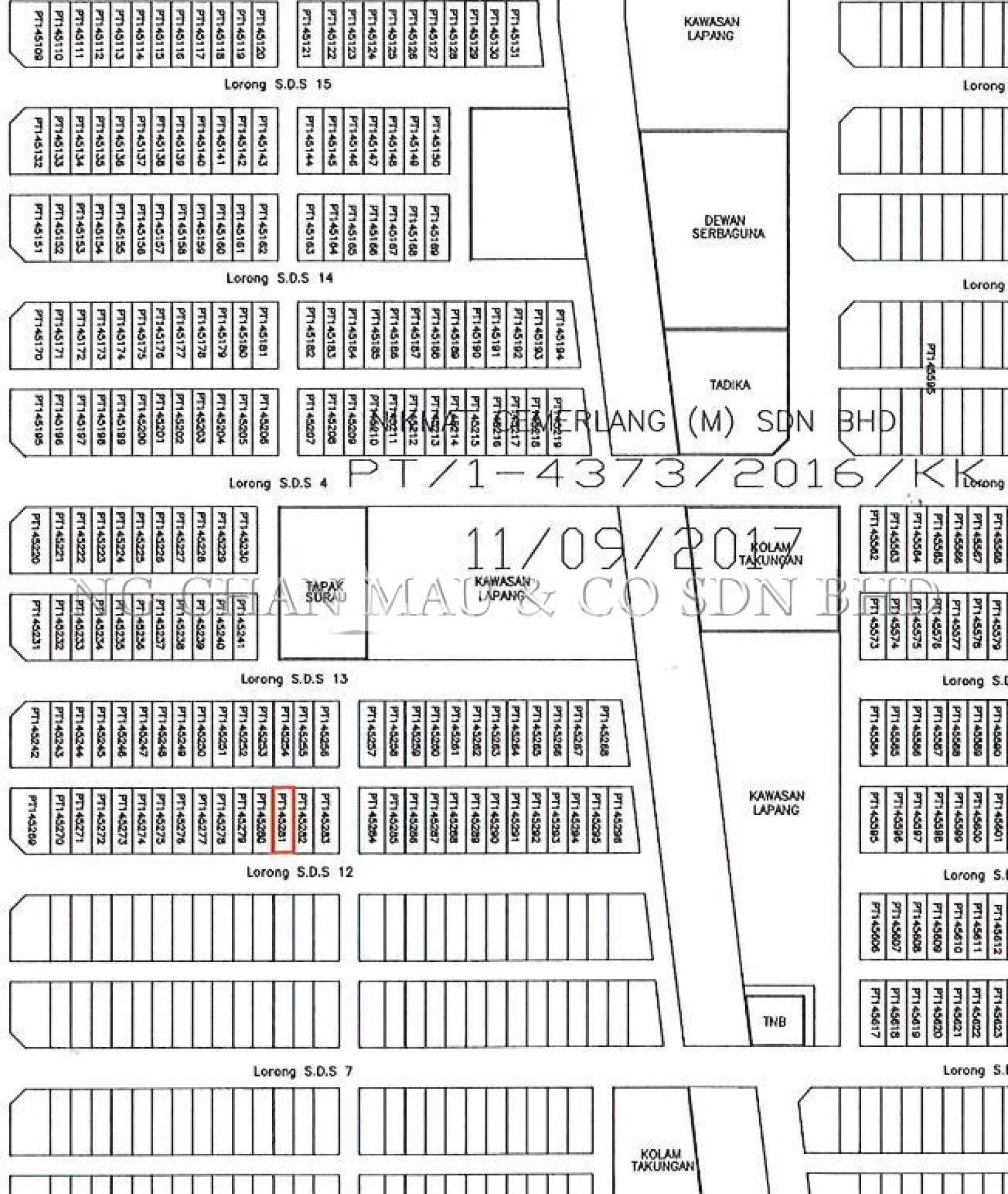 Terrace House For Auction at Perumahan Seri Damai Sejahtera