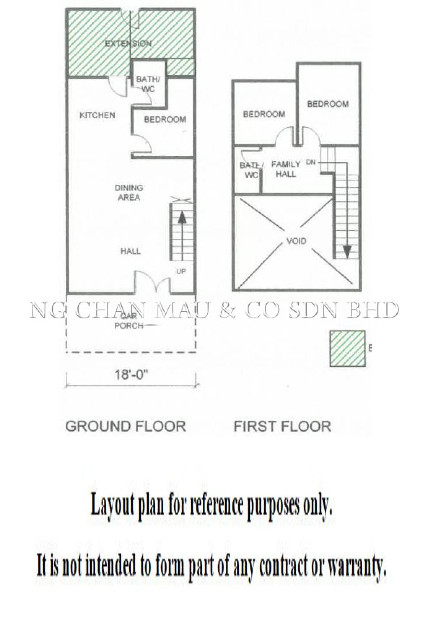 Terrace House For Auction at Bandar Indahpura