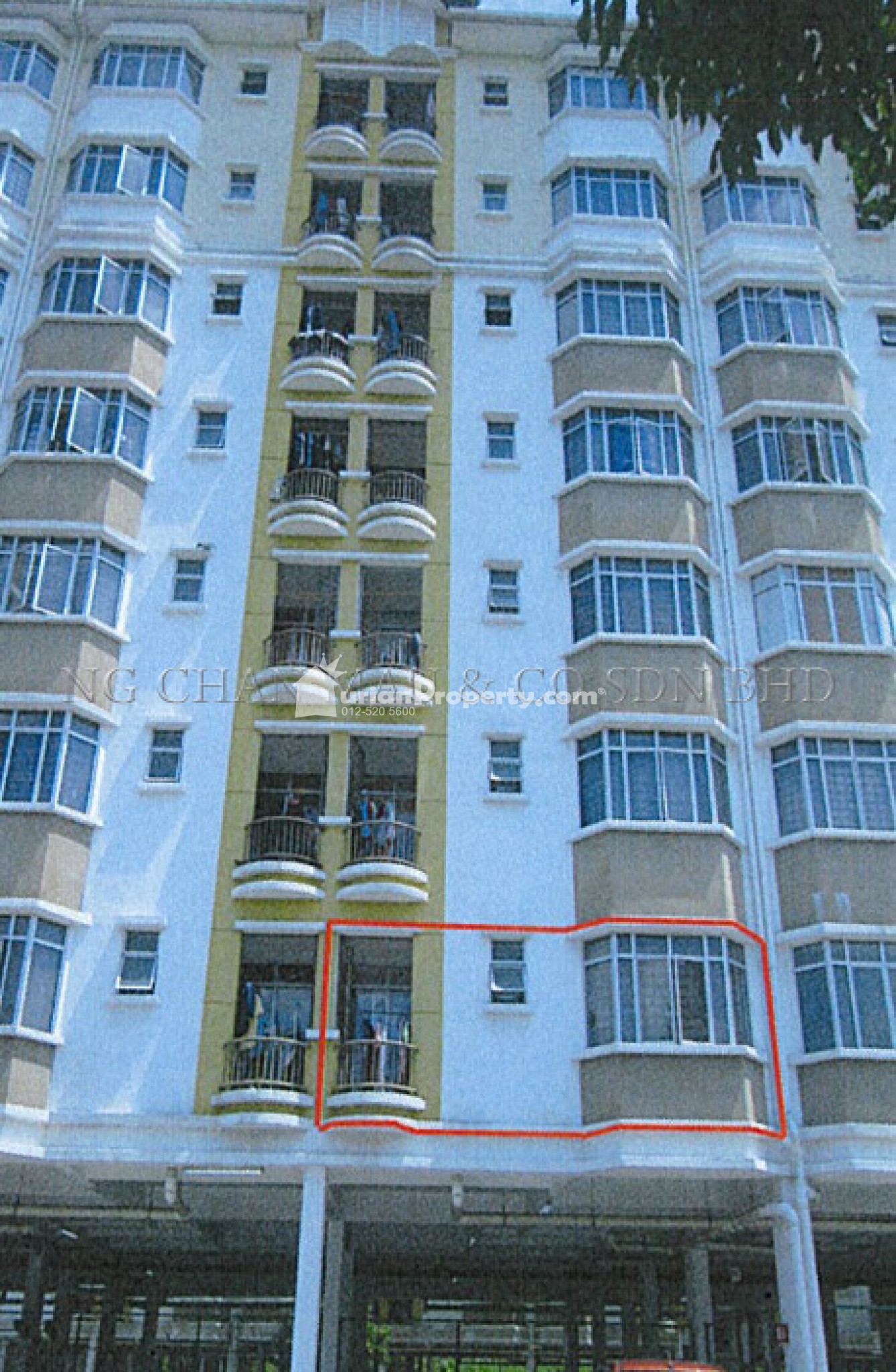 Apartment For Auction at Pangsapuri Villamas