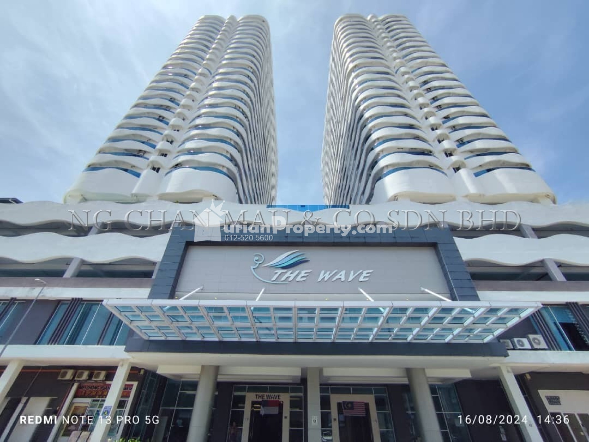 Serviced Residence For Auction at The Wave Residence