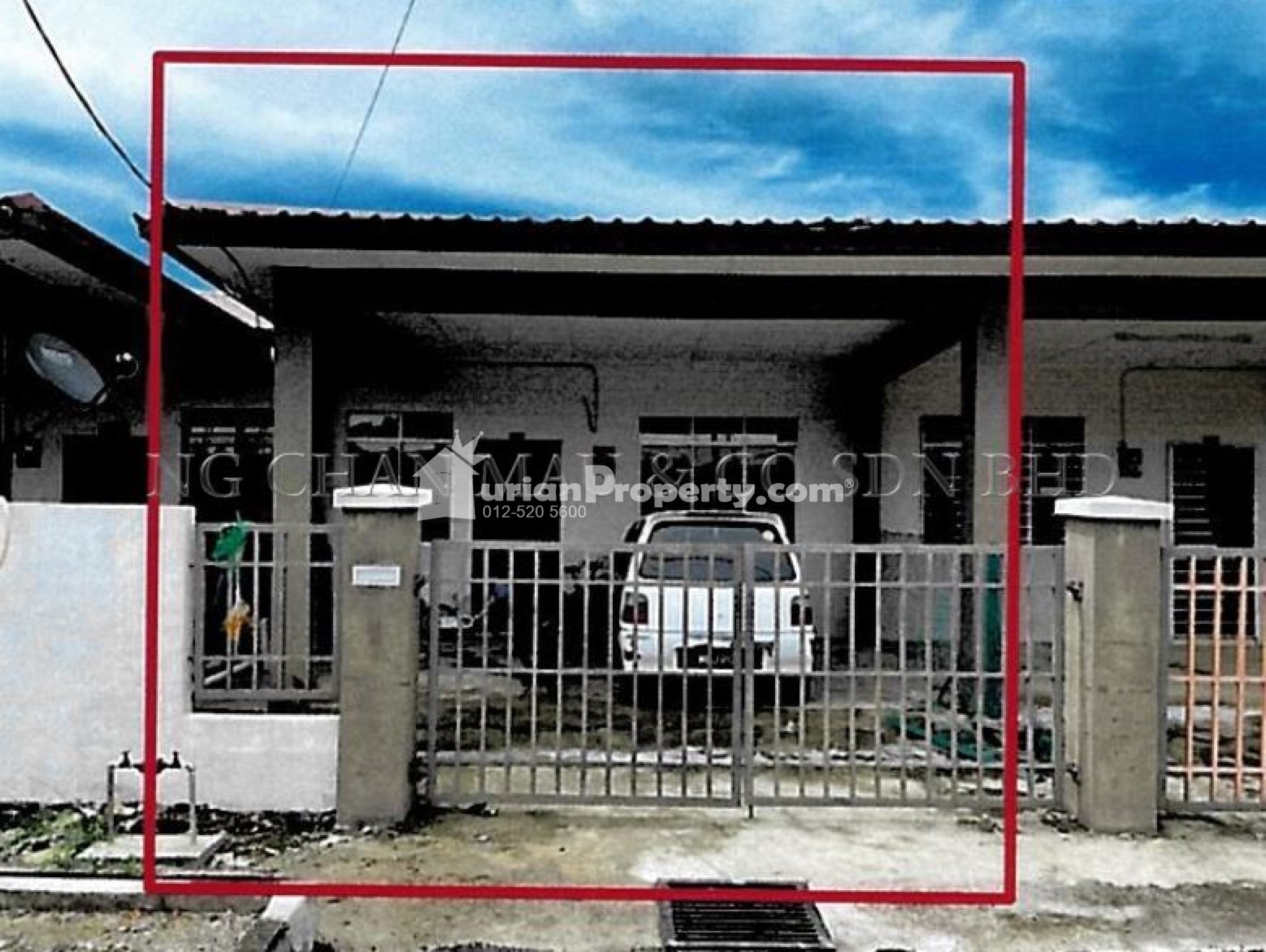 Terrace House For Auction at Papar