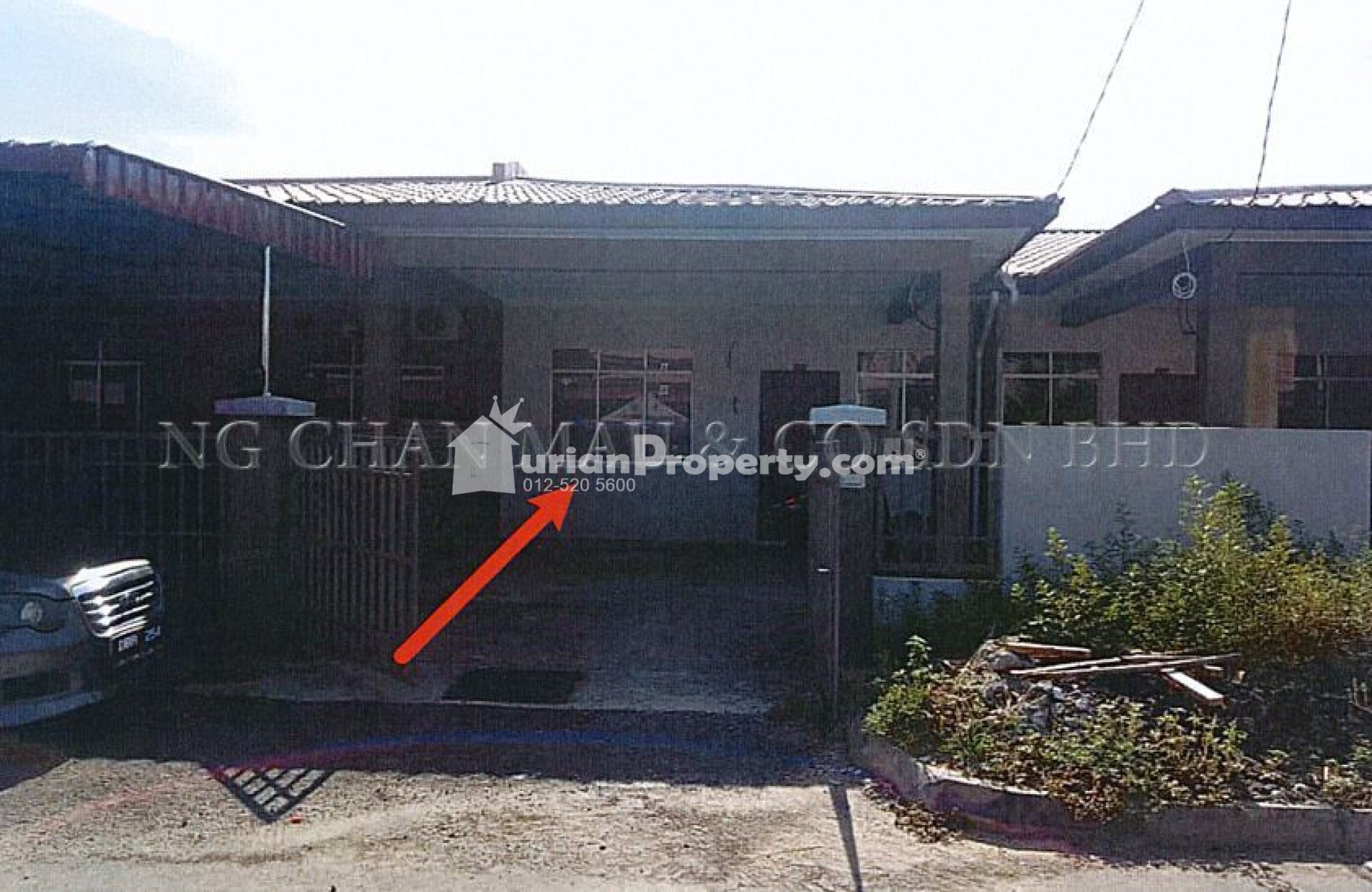 Terrace House For Auction at Papar