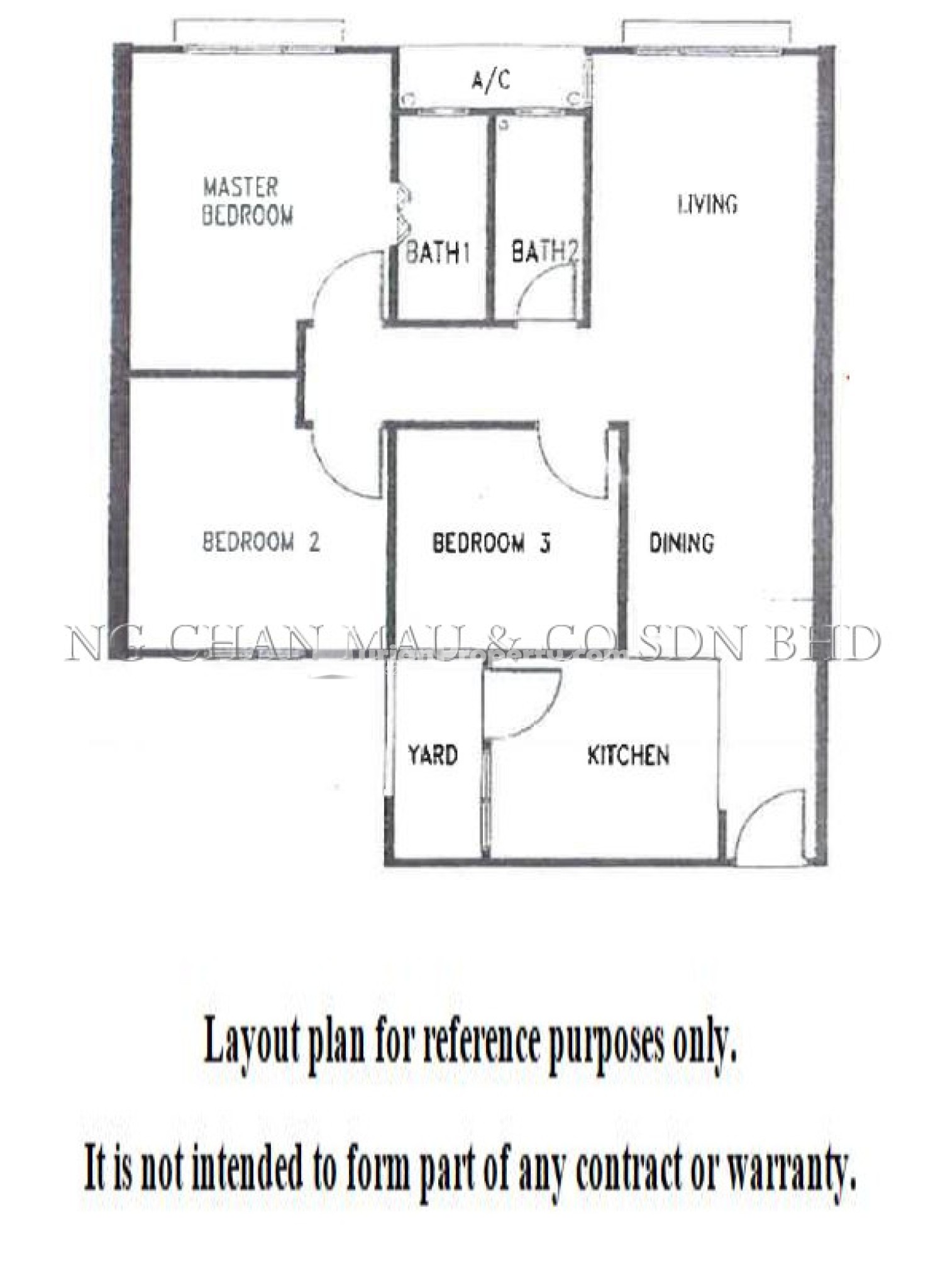 Apartment For Auction at Taman Medan Jaya Apartment