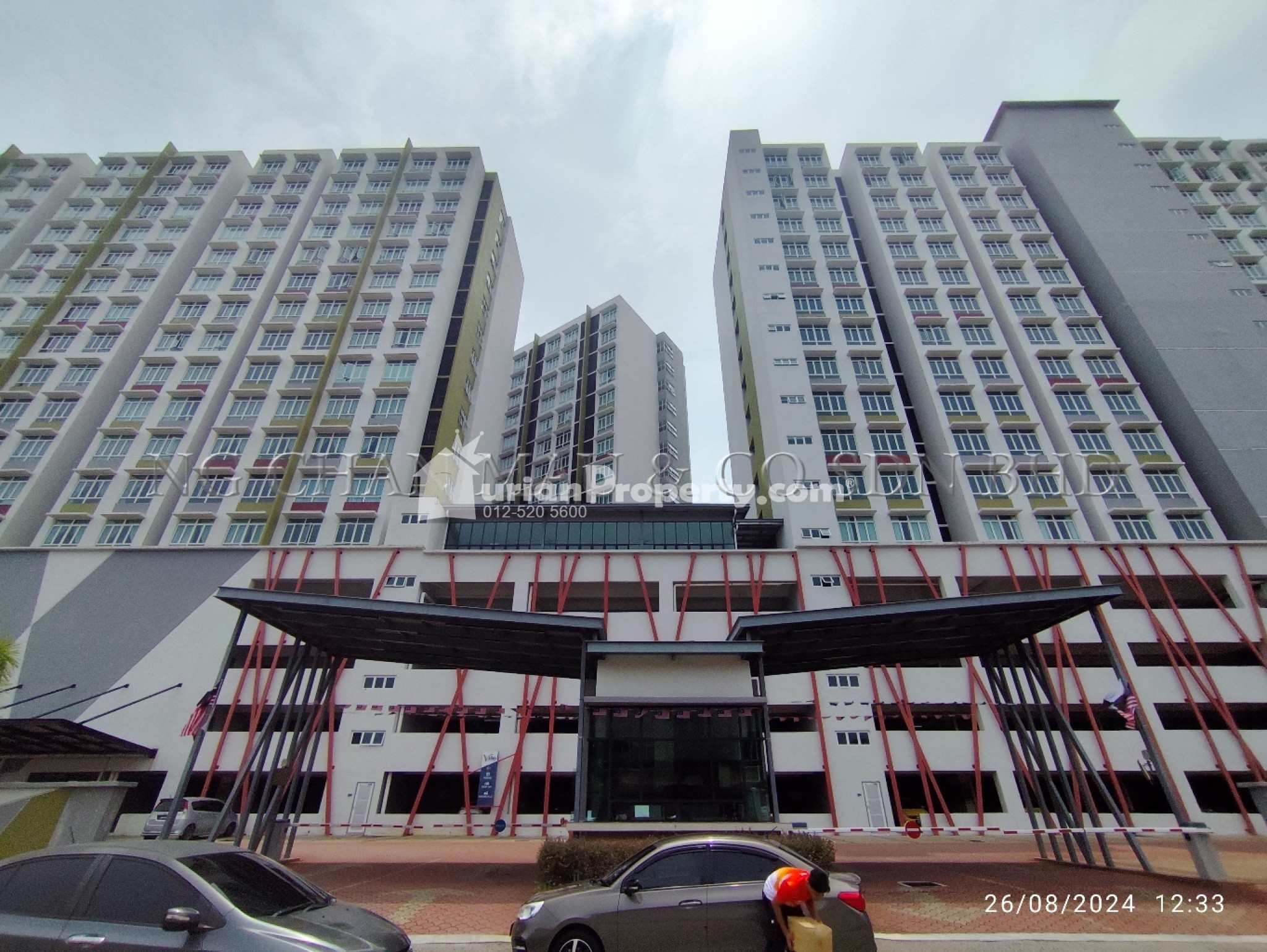 Apartment For Auction at Valley Suite Apartment @ Mahkota Valley