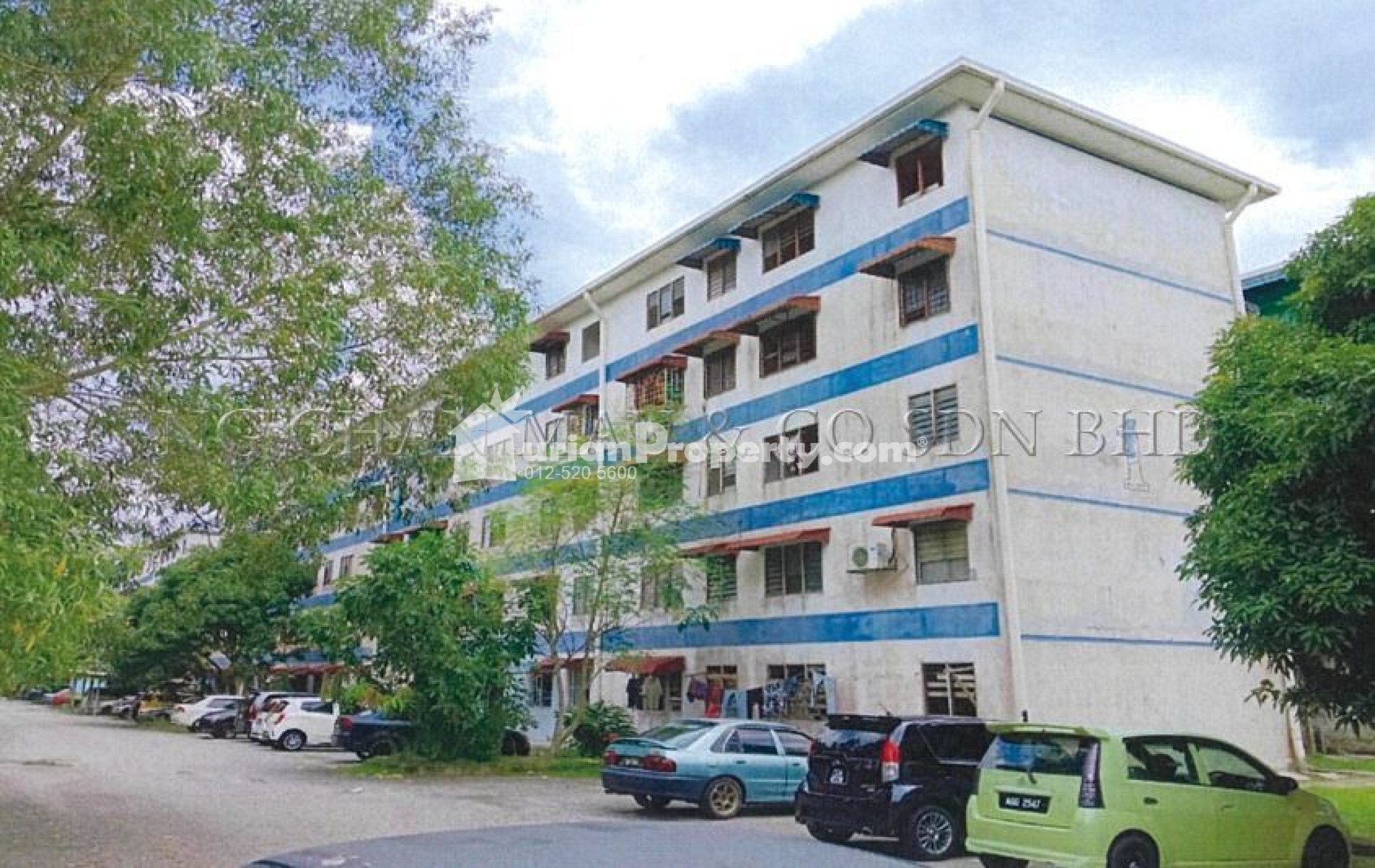 Flat For Auction at Pangsapuri Seri Anggerik 2