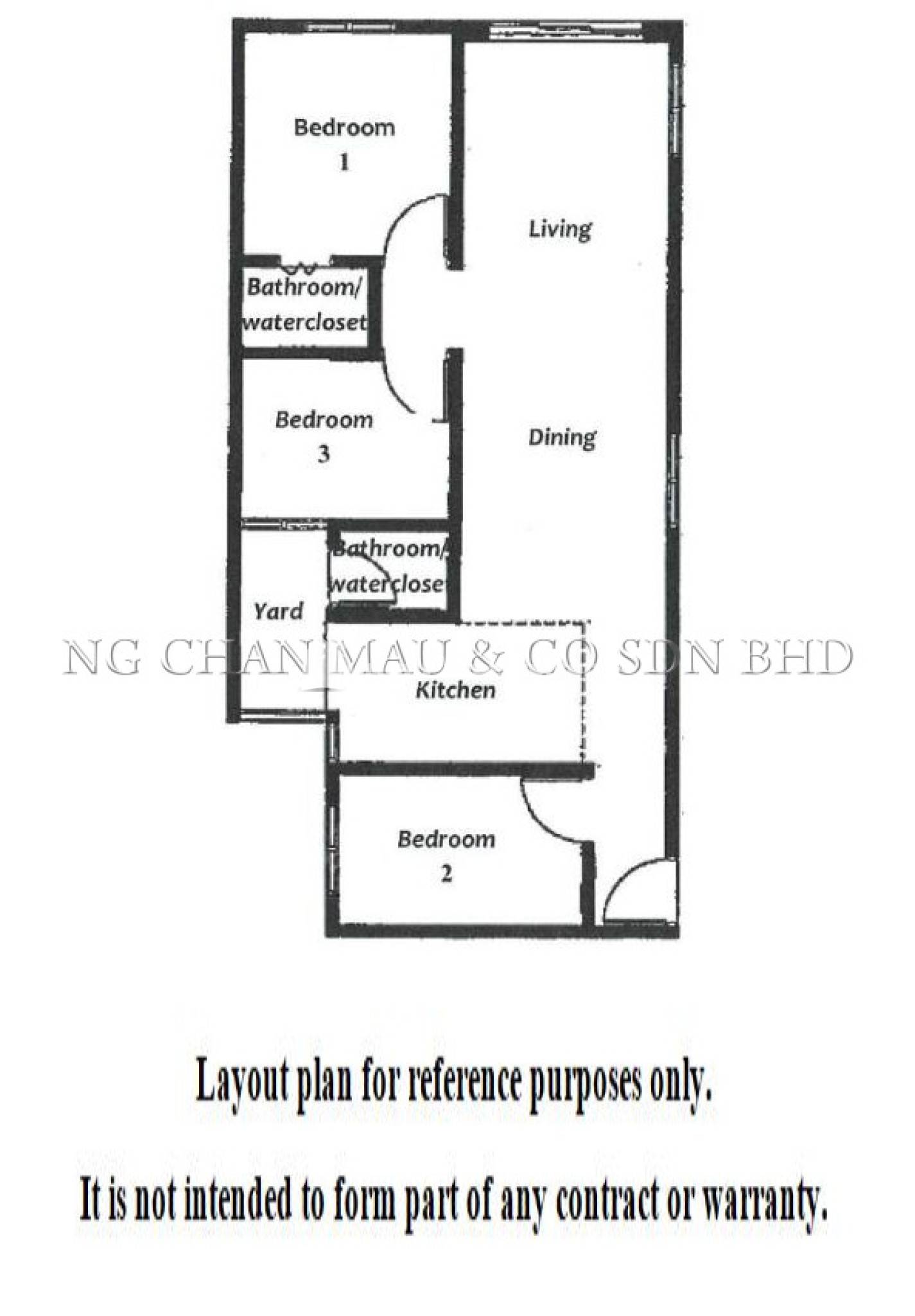 Flat For Auction at Dahlia Apartment