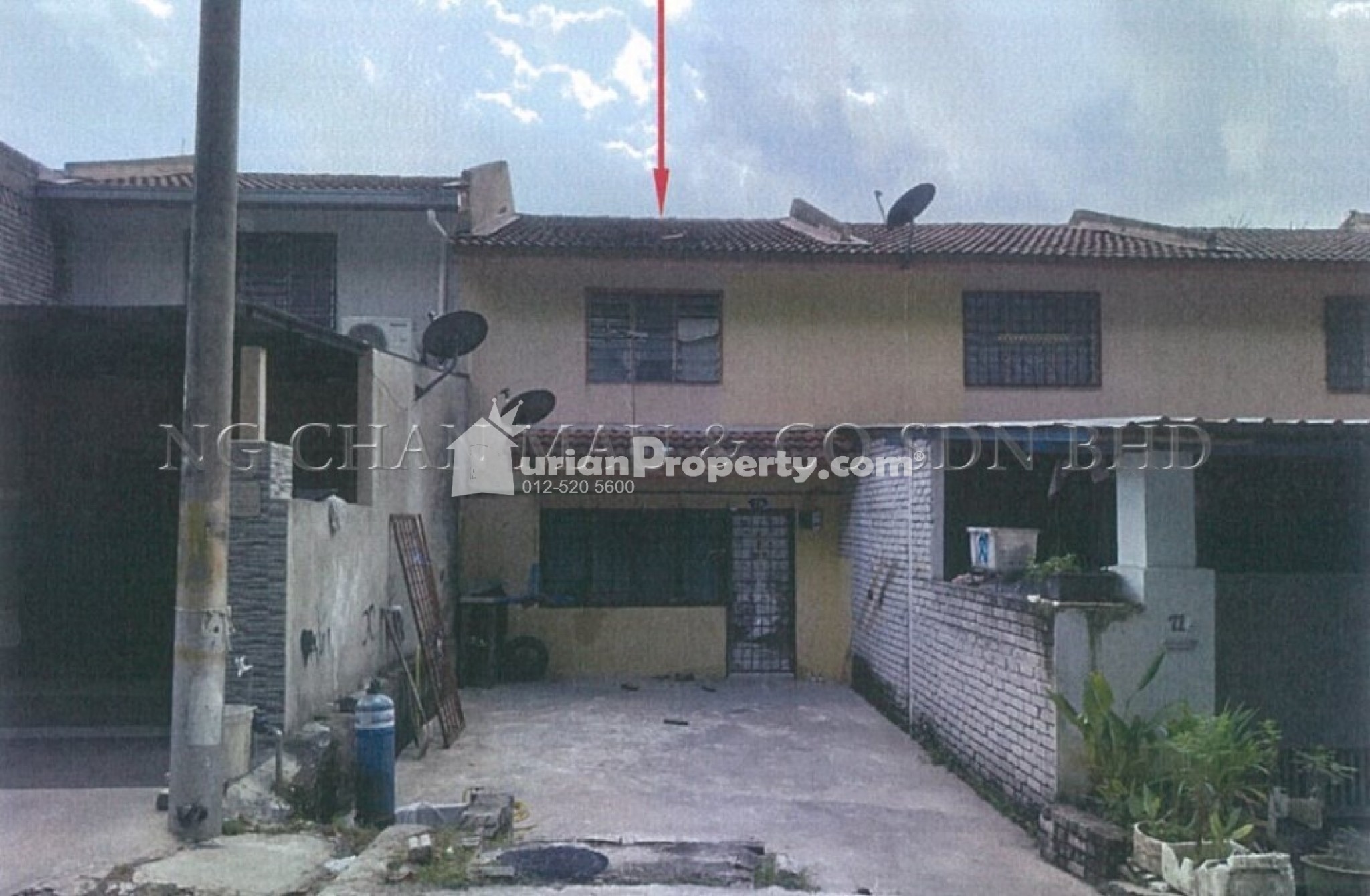 Terrace House For Auction at Taman Matang Jaya