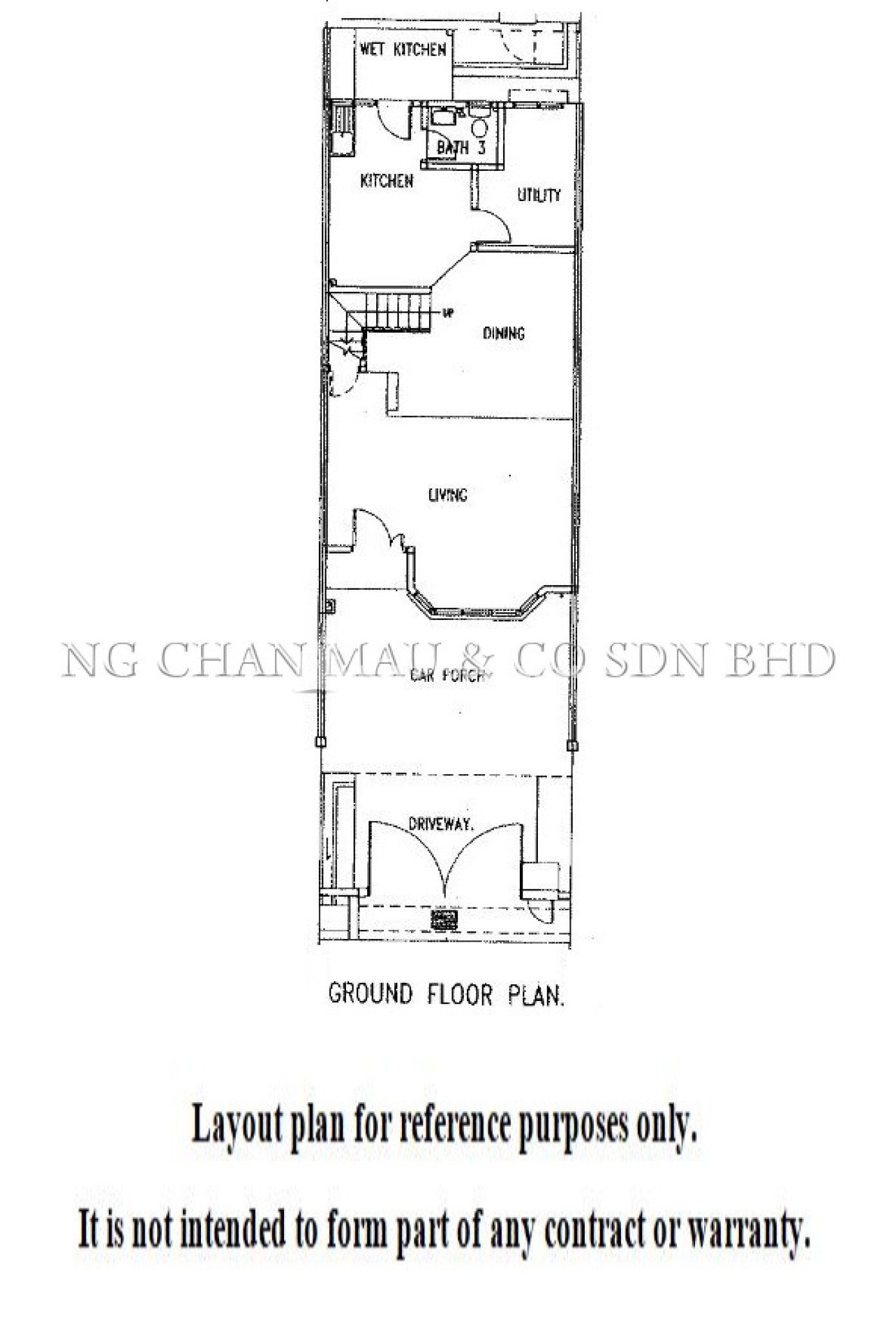 Terrace House For Auction at Taman Bukit Mewah