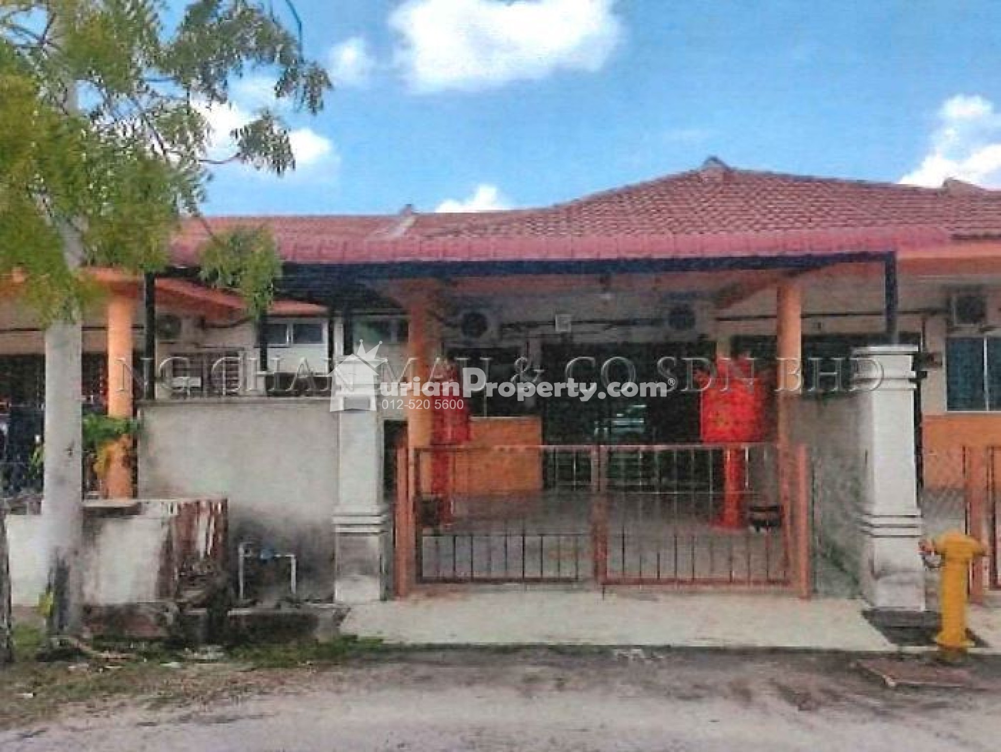 Terrace House For Auction at Taman Gambang Damai