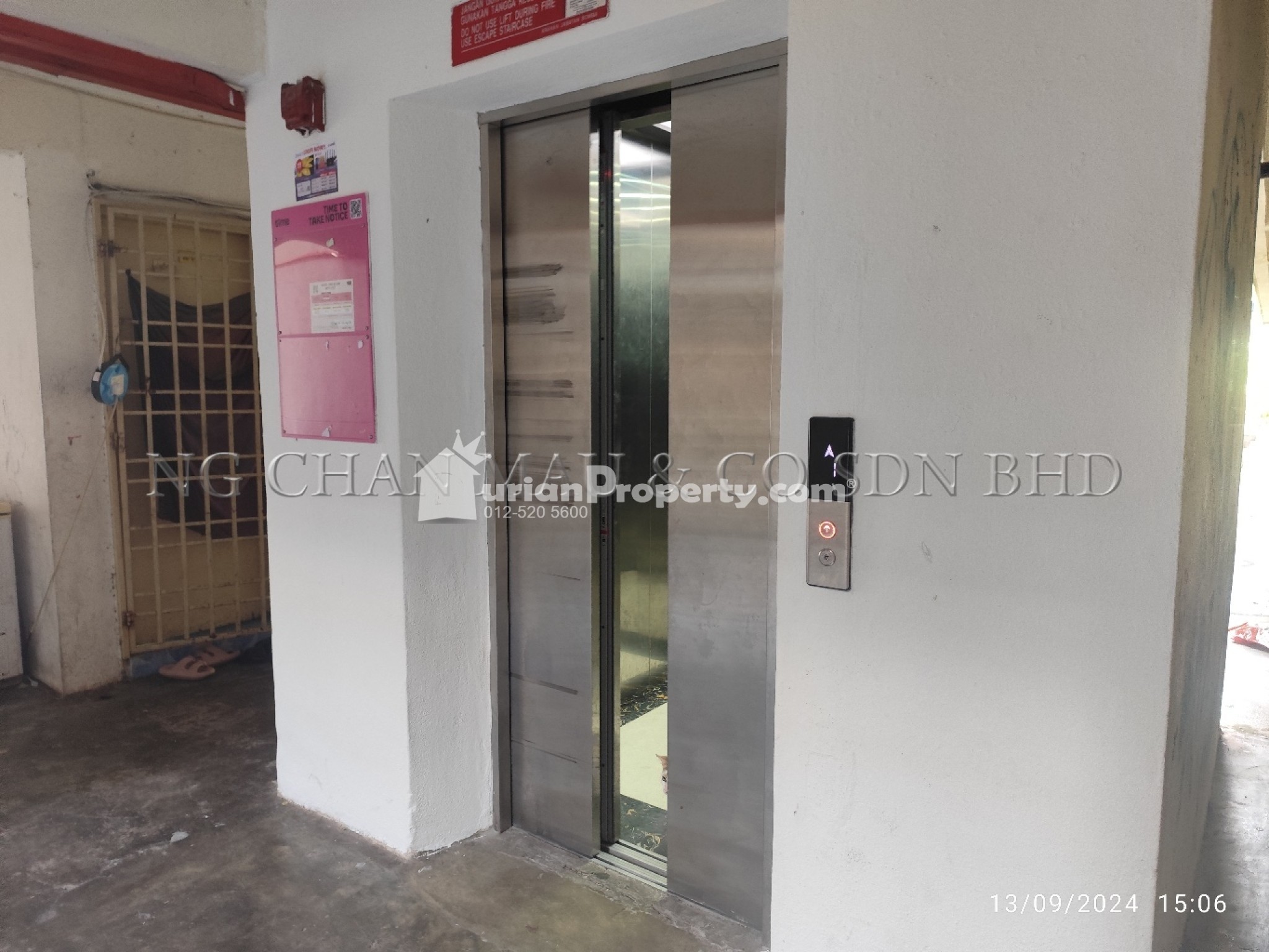 Flat For Auction at Desaria Sri Merpati Flat