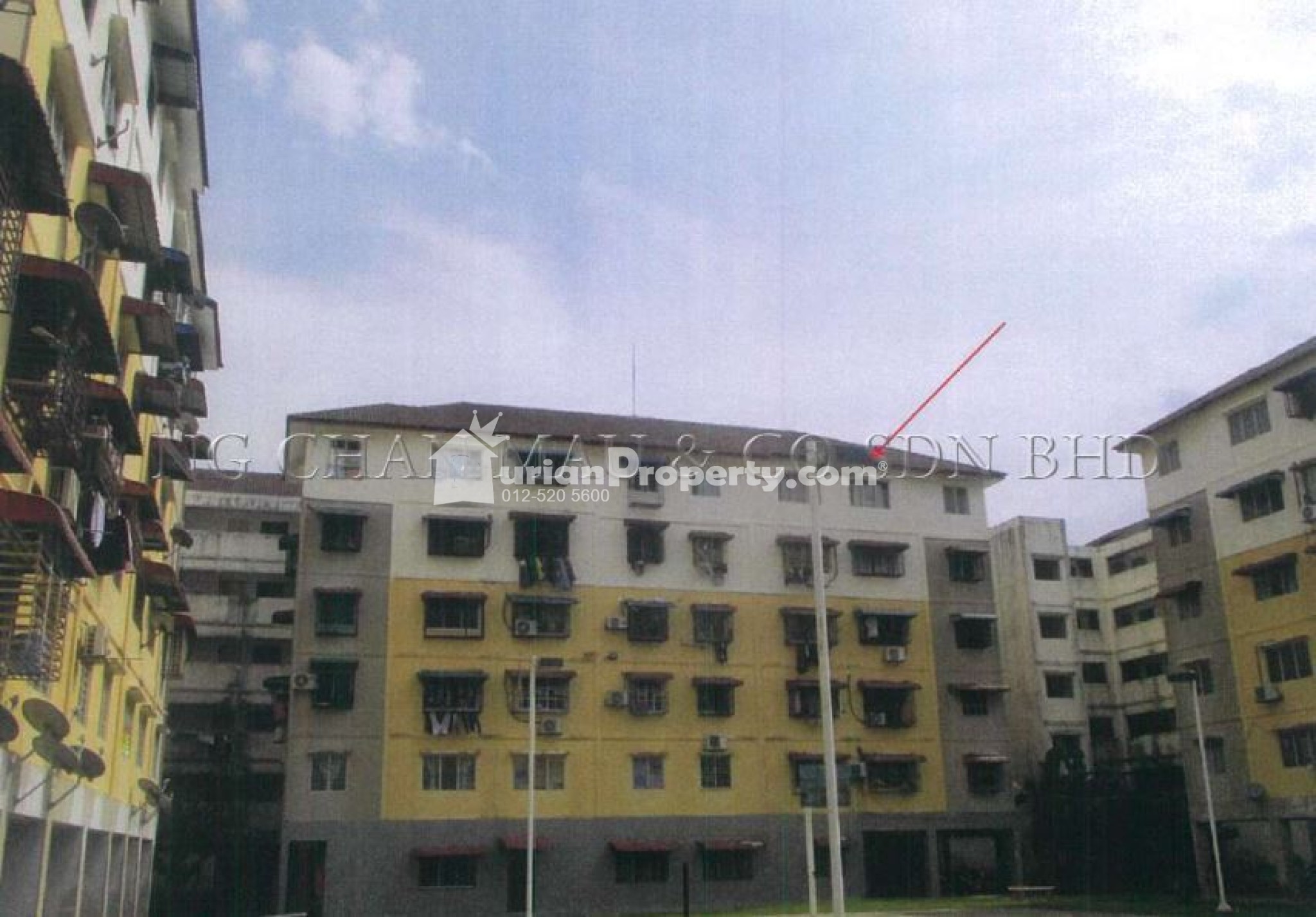 Flat For Auction at Kemuning Apartment