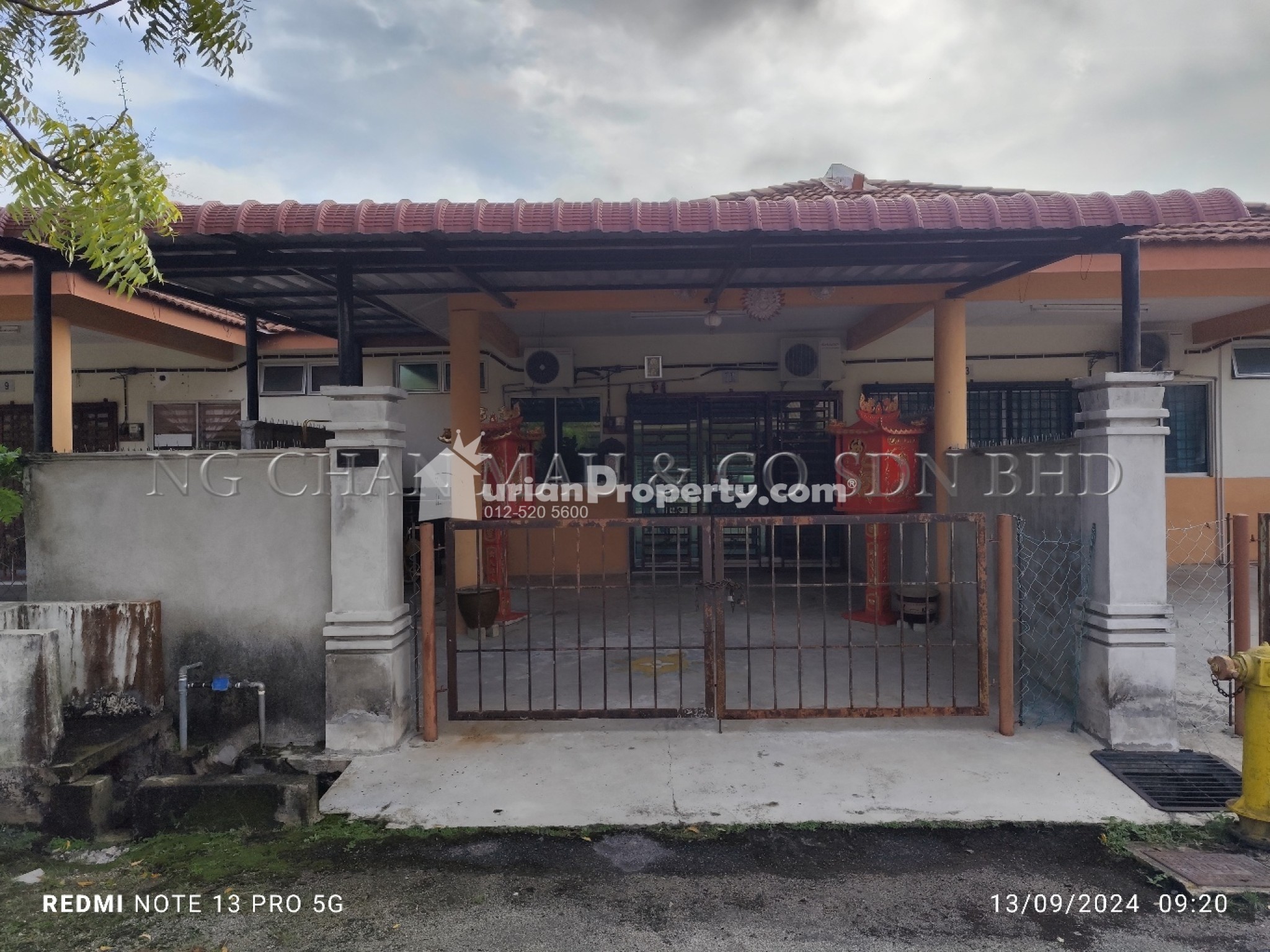 Terrace House For Auction at Taman Gambang Damai