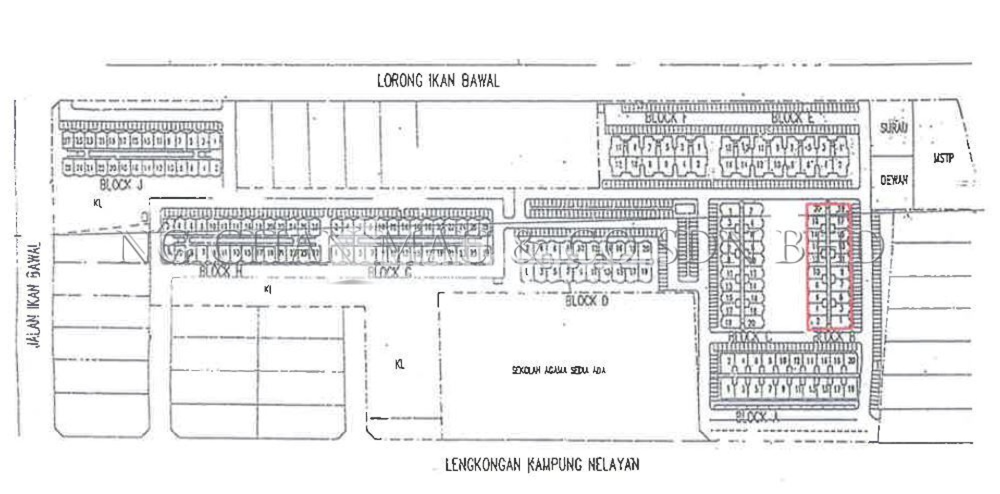 Apartment For Auction at Taman Sri Nelayan Flat