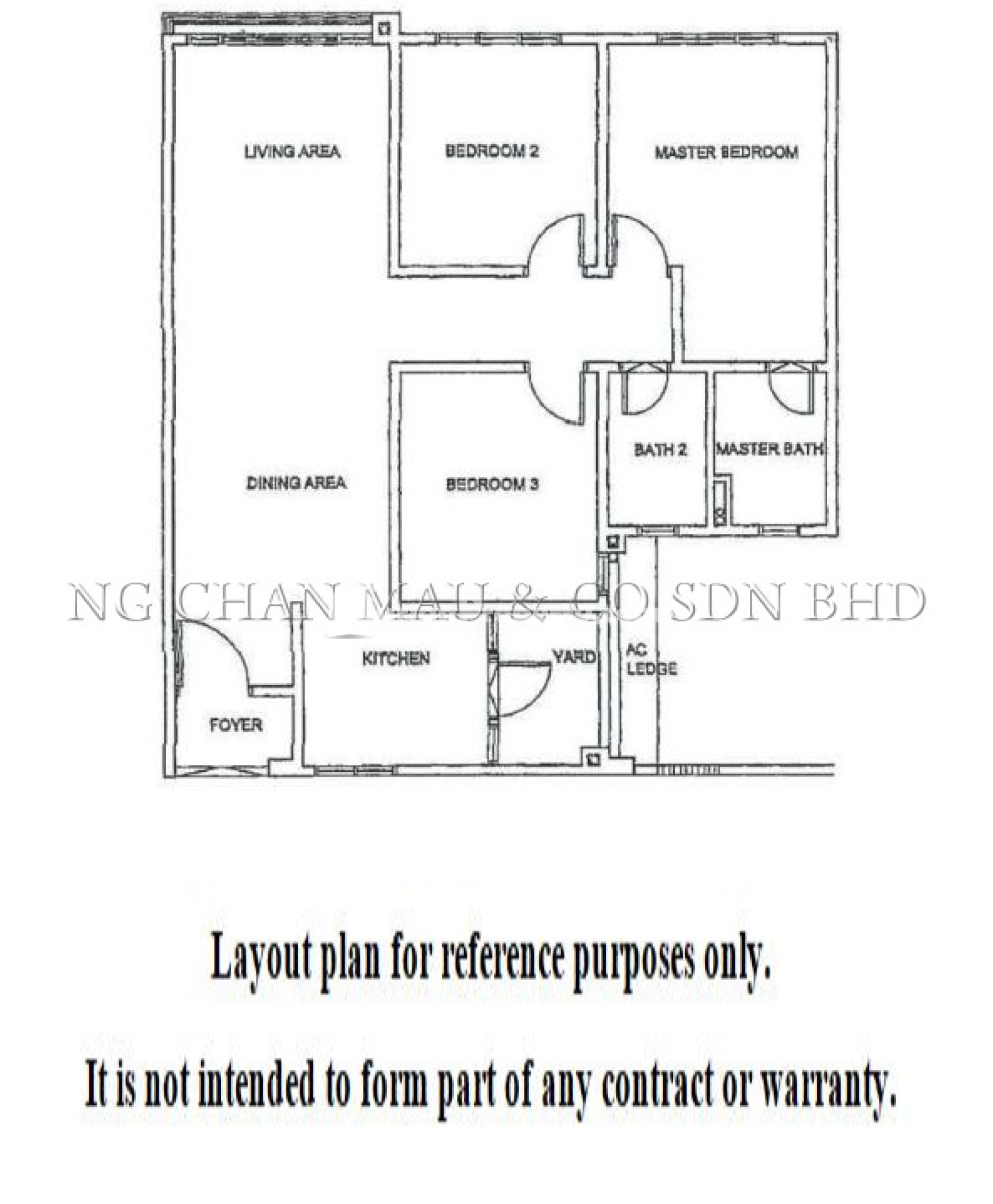 Apartment For Auction at PPAM Seruling