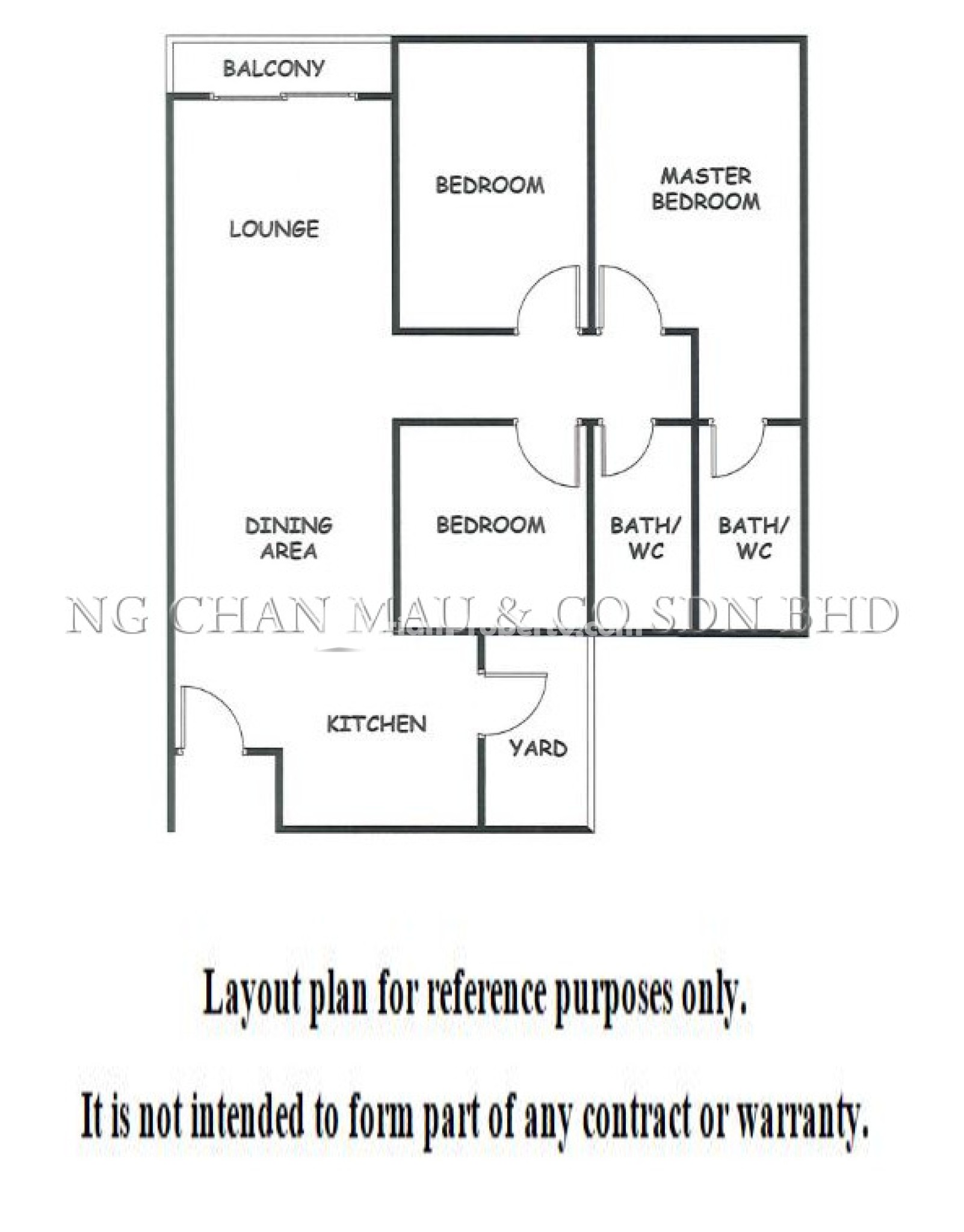 Serviced Residence For Auction at Kita Impian