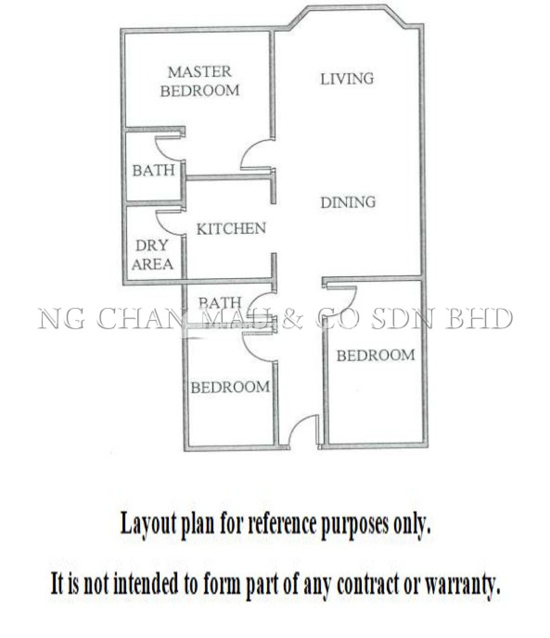 Apartment For Auction at Permai Apartment