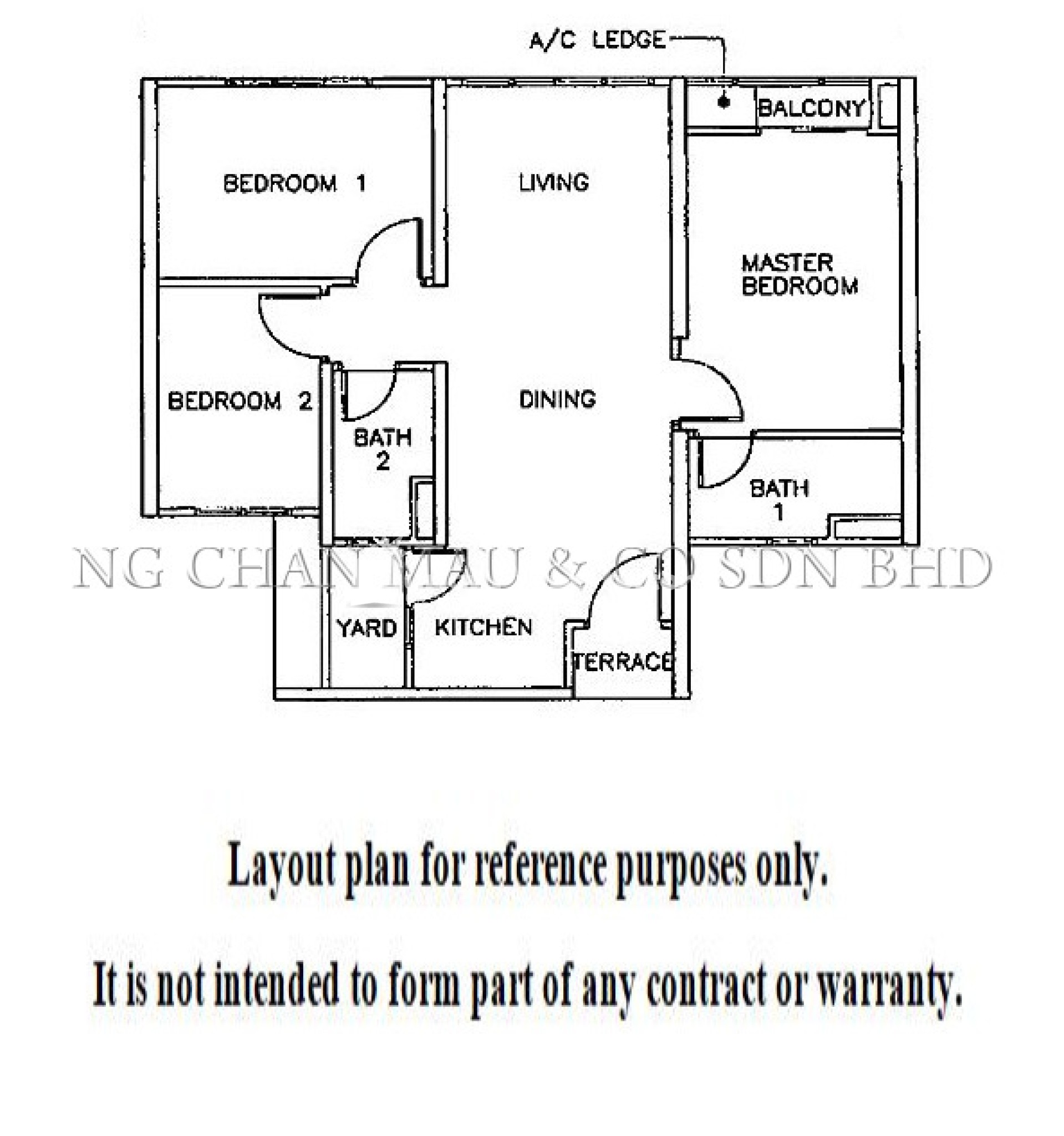 Serviced Residence For Auction at MH Platinum Residency