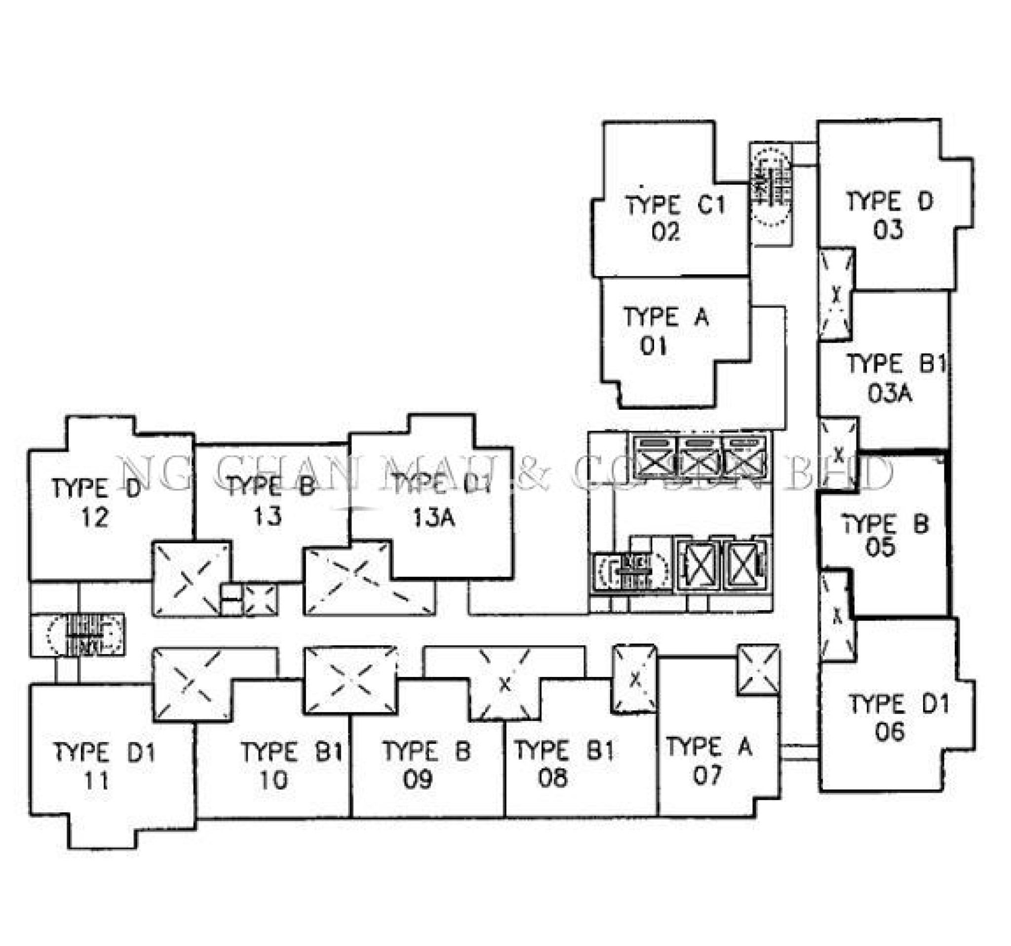 Serviced Residence For Auction at MH Platinum Residency