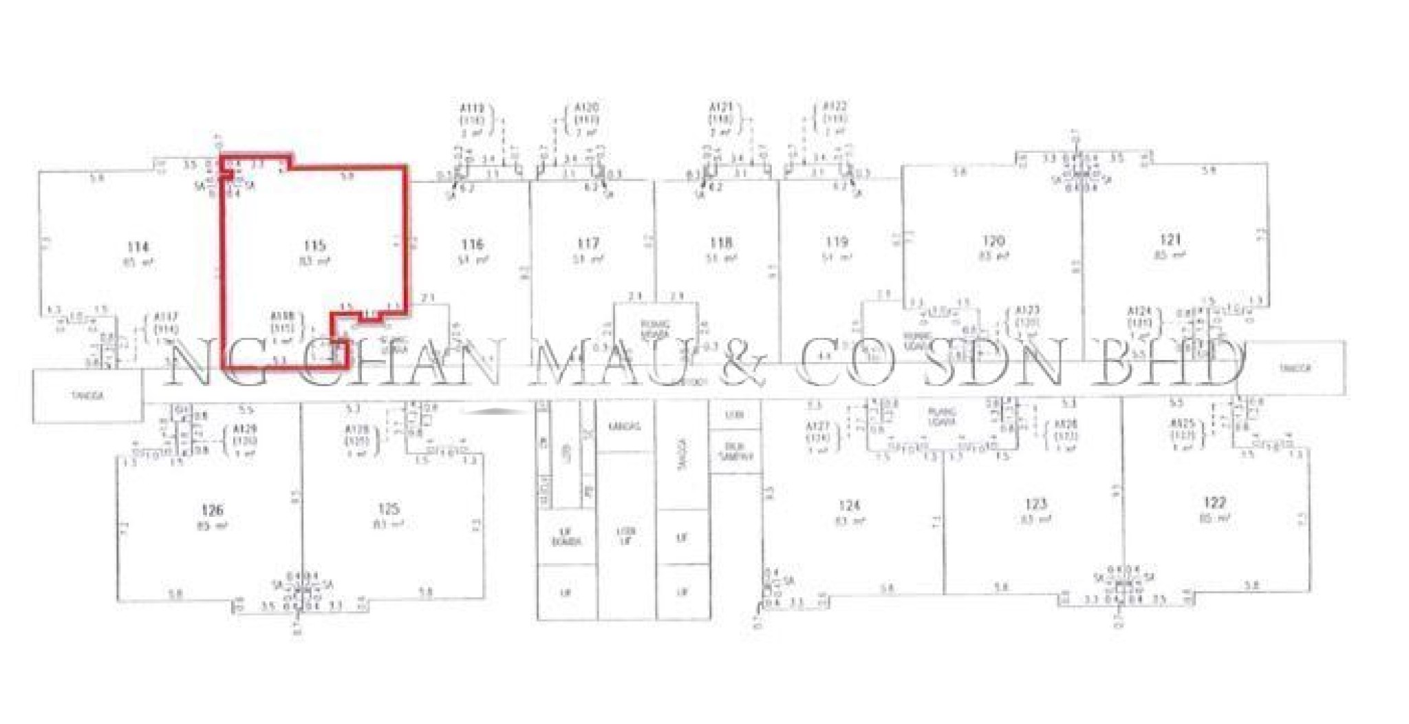 Serviced Residence For Auction at Sensory Residence