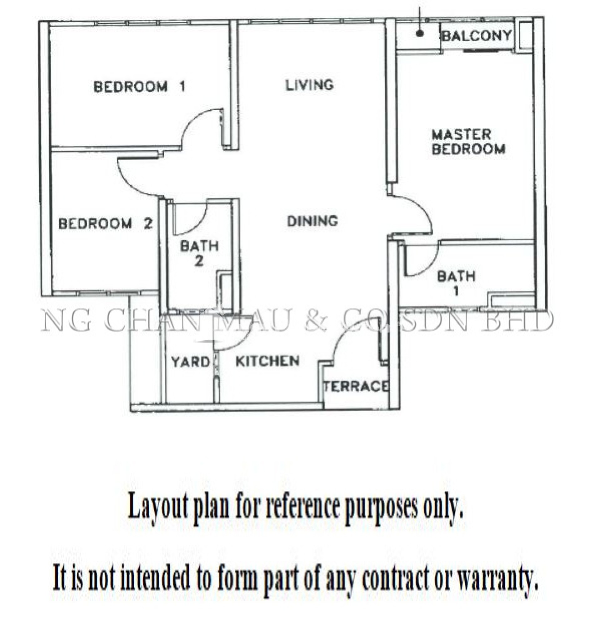 Serviced Residence For Auction at MH Platinum Residency