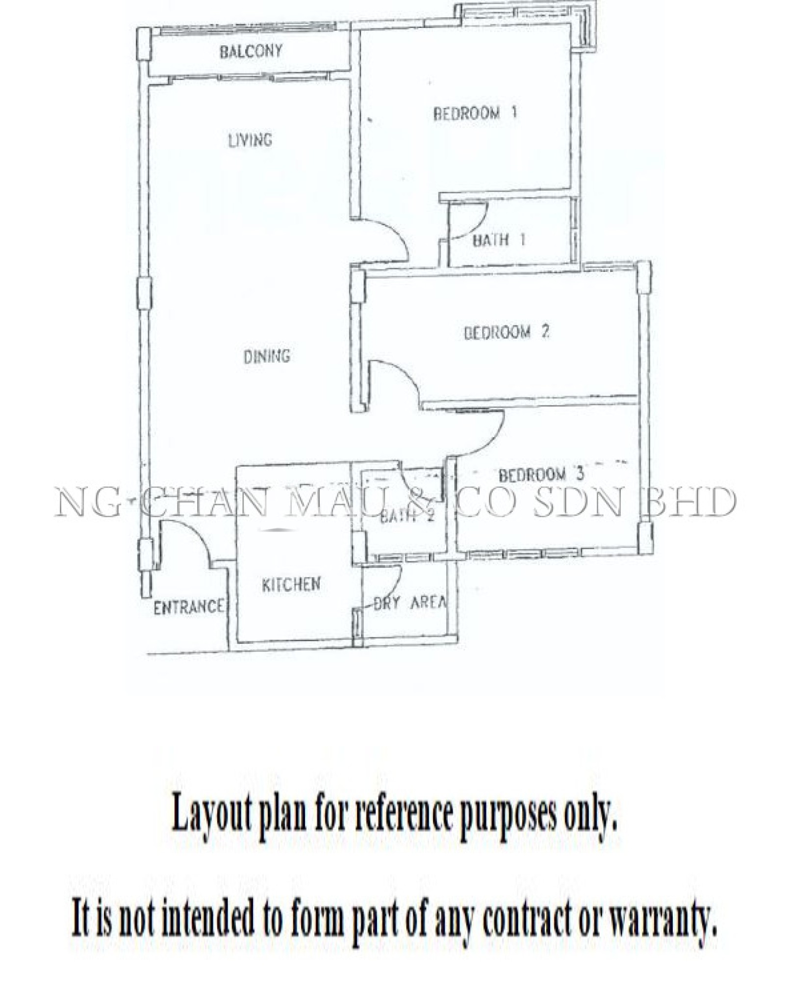 Apartment For Auction at Residensi Warnasari 2