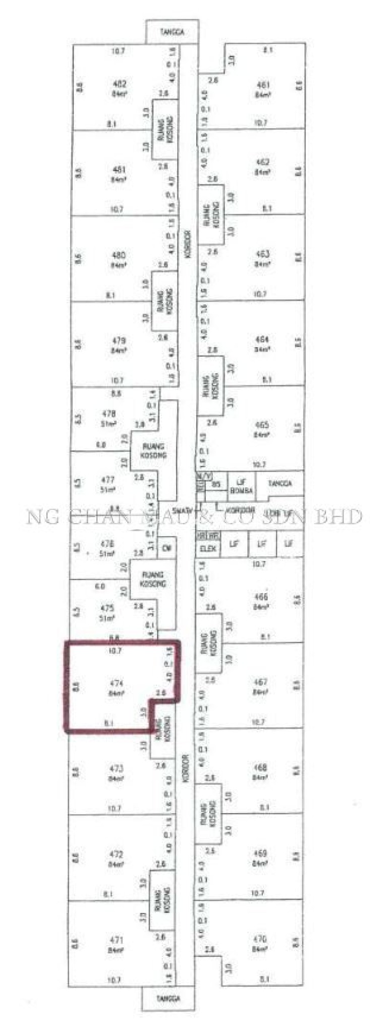 Serviced Residence For Auction at Kita Impian