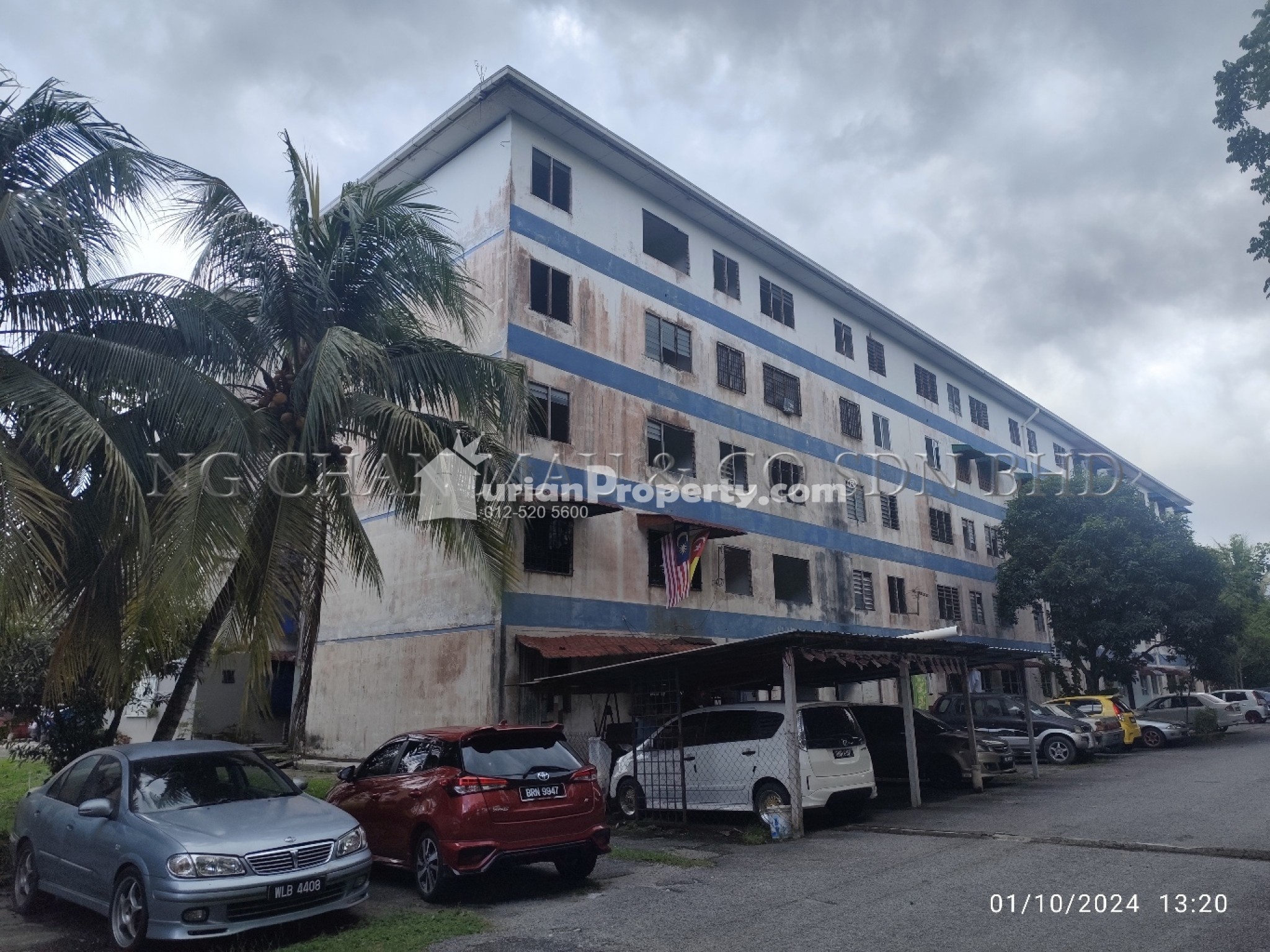 Flat For Auction at Pangsapuri Seri Anggerik 2