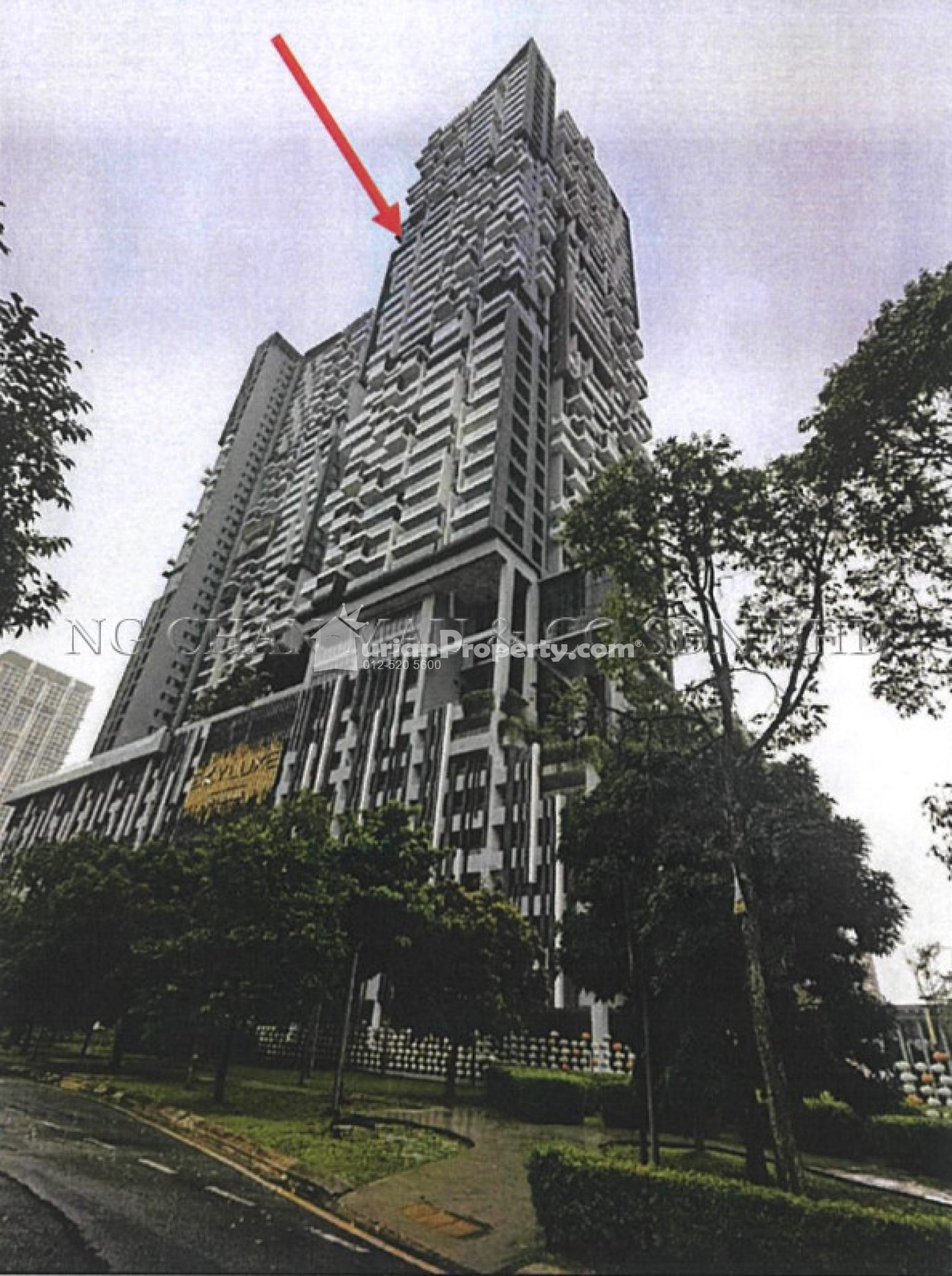 Serviced Residence For Auction at Skyluxe On The Park