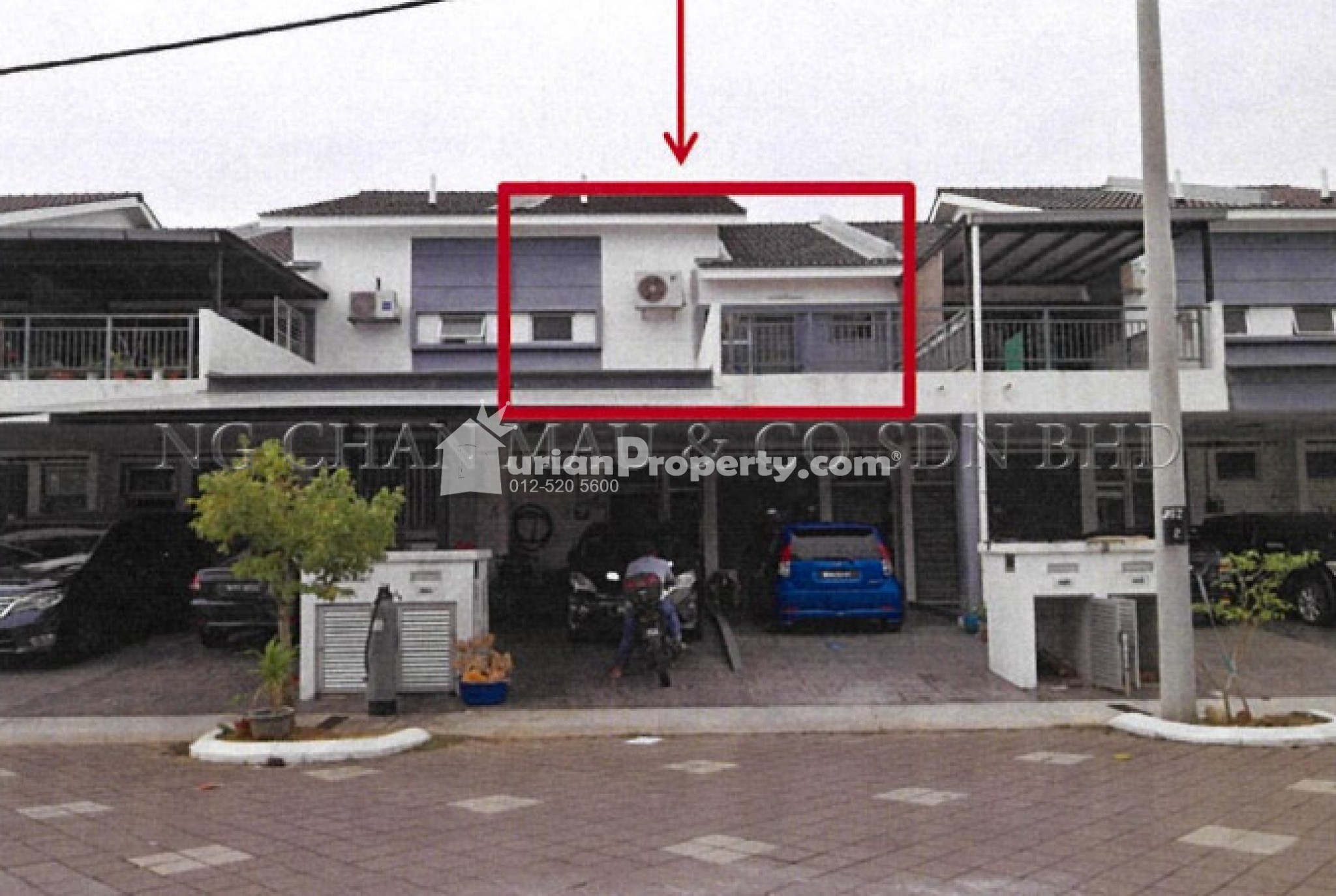 Terrace House For Auction at Simfoni Perdana