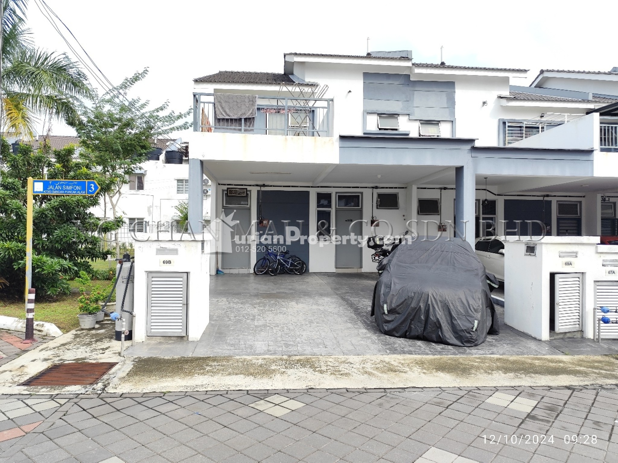 Terrace House For Auction at Simfoni Perdana