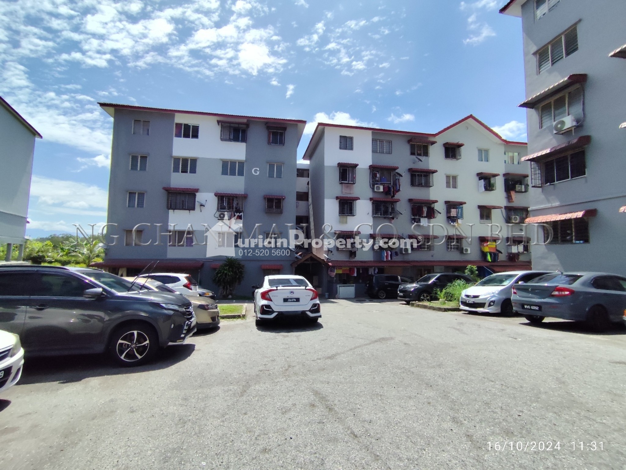 Apartment For Auction at Teratai Apartment