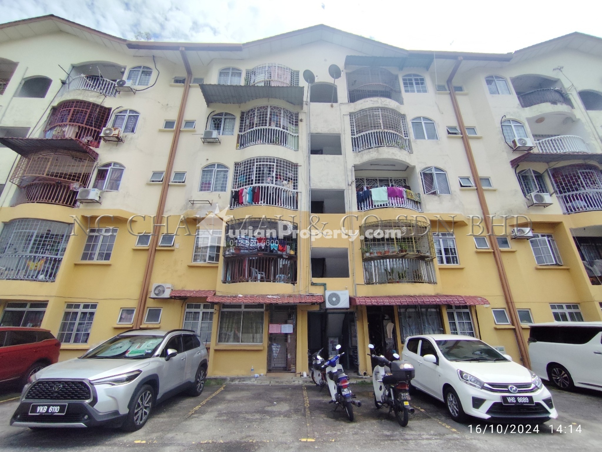 Apartment For Auction at Pangsapuri Taman Desa Batu Caves