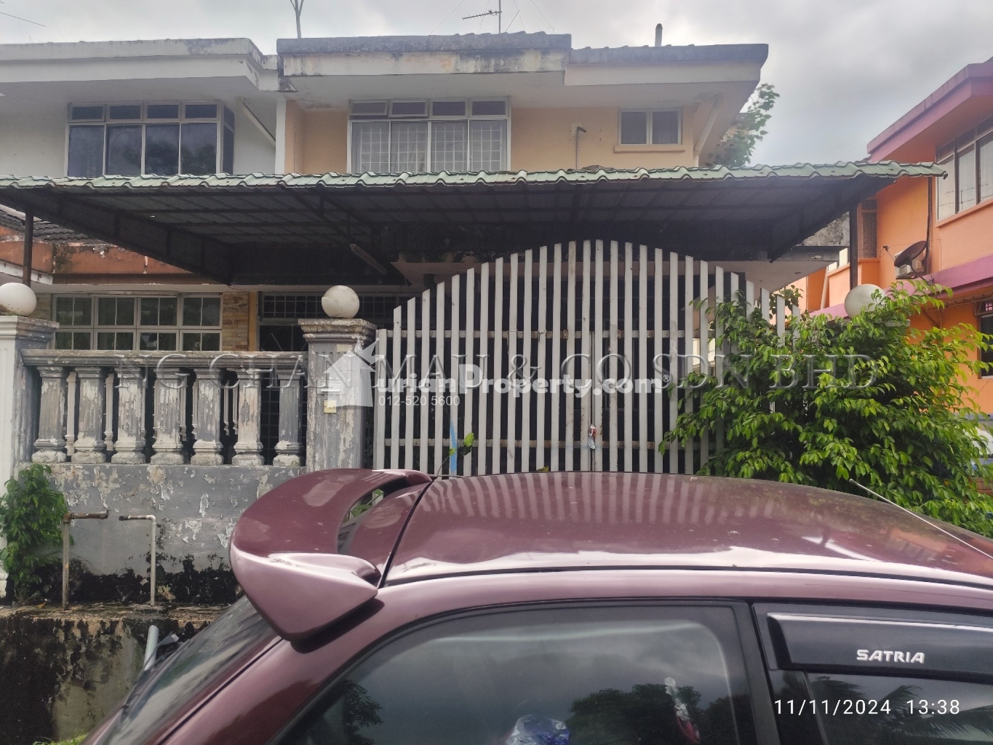 Terrace House For Auction at Taman Muhibbah