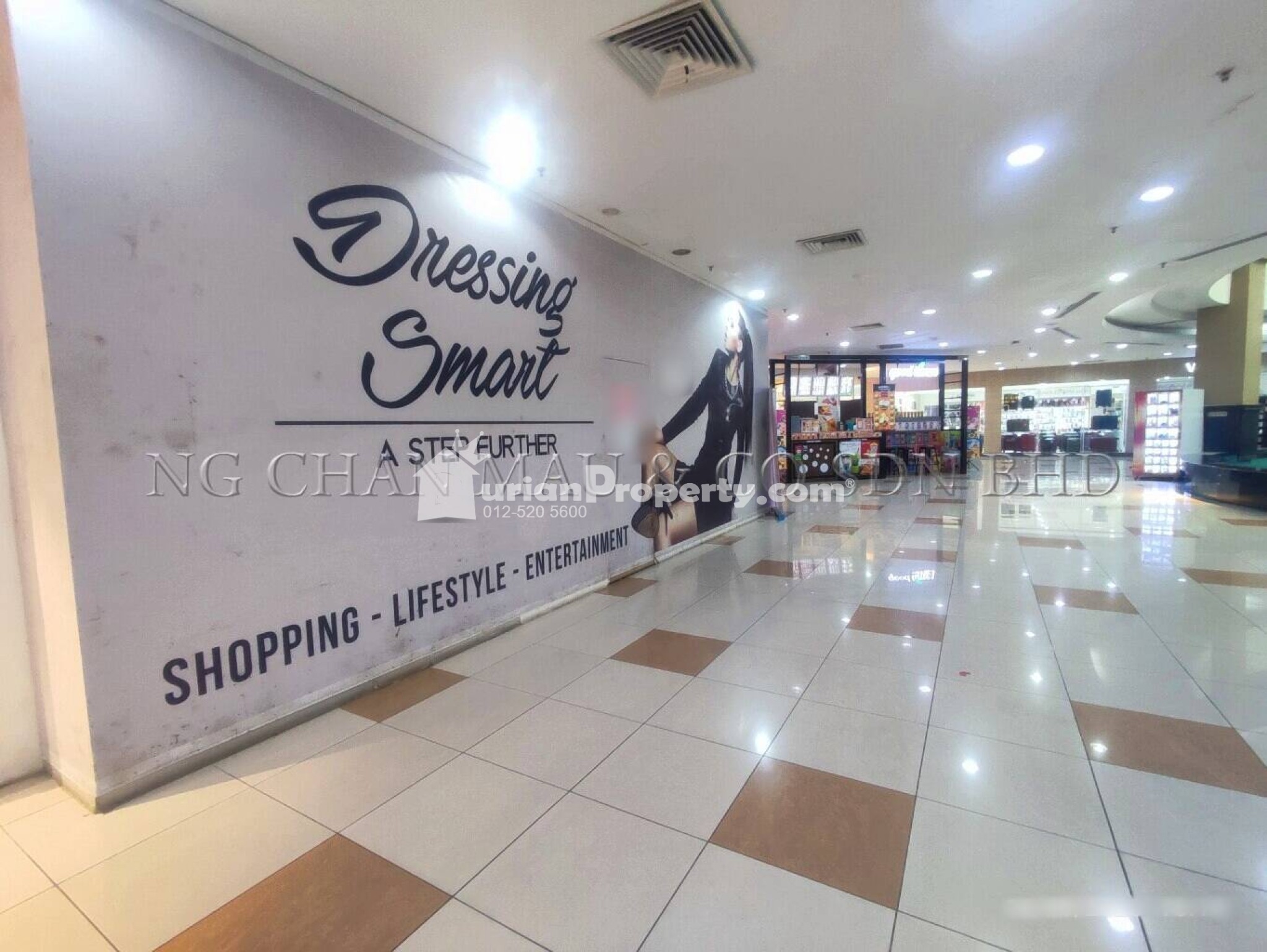 Retail Space For Auction at Dataran Pahlawan Melaka Megamall