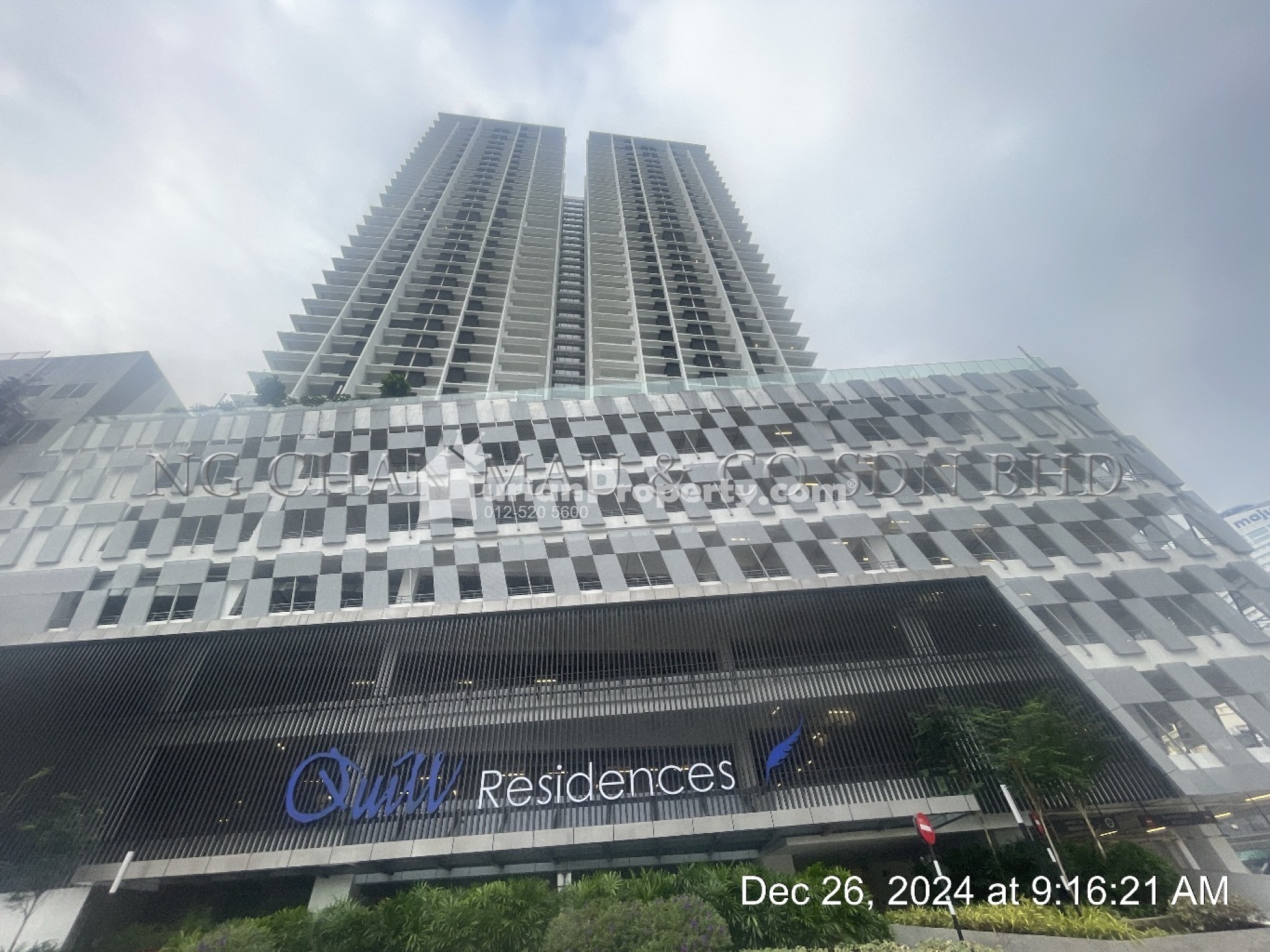 Serviced Residence For Auction at Quill Residences