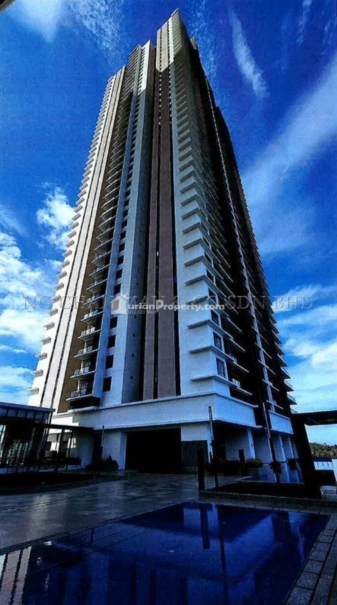 Condo For Auction at Jesselton Twin Towers