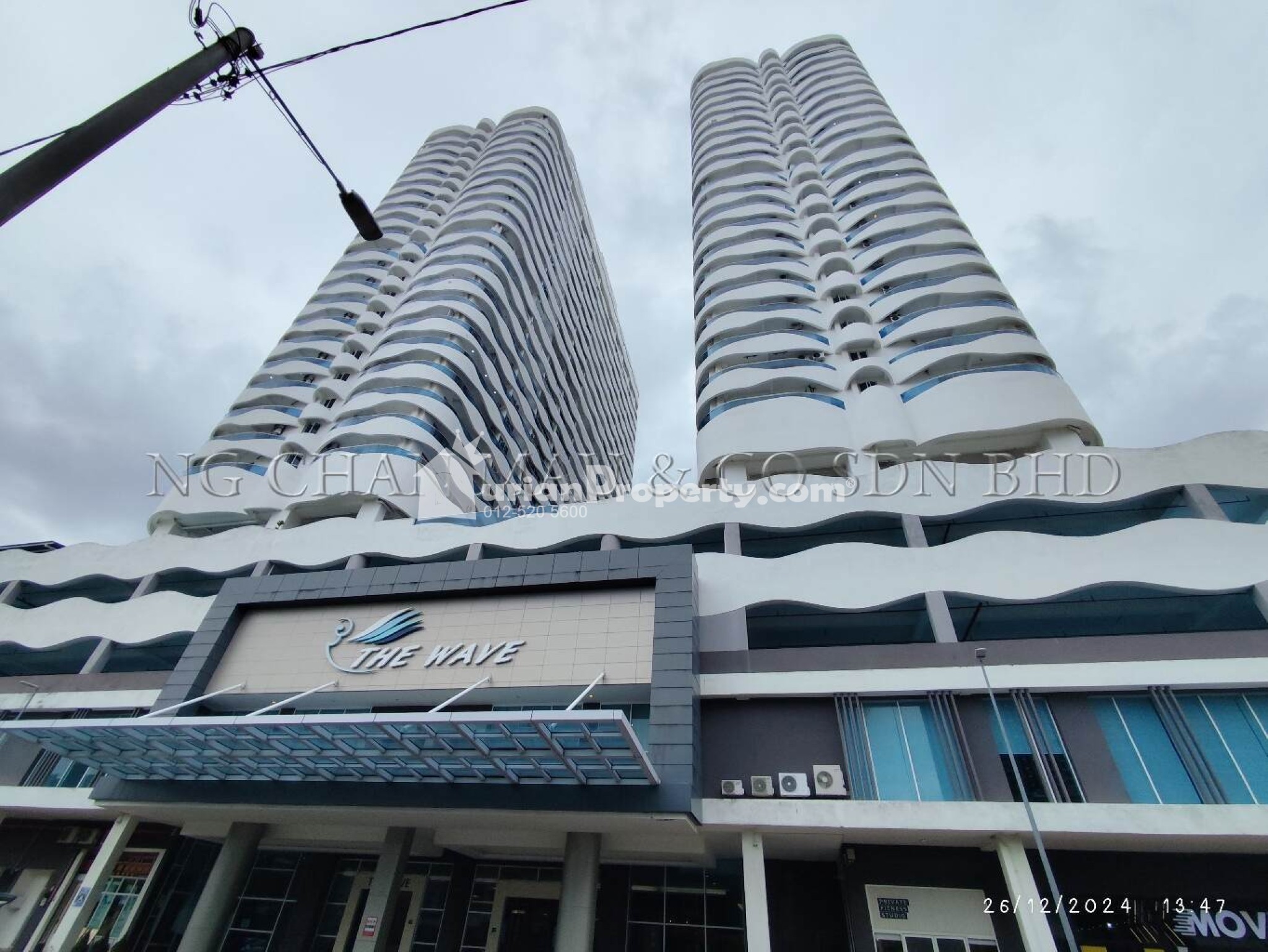 Serviced Residence For Auction at The Wave Residence