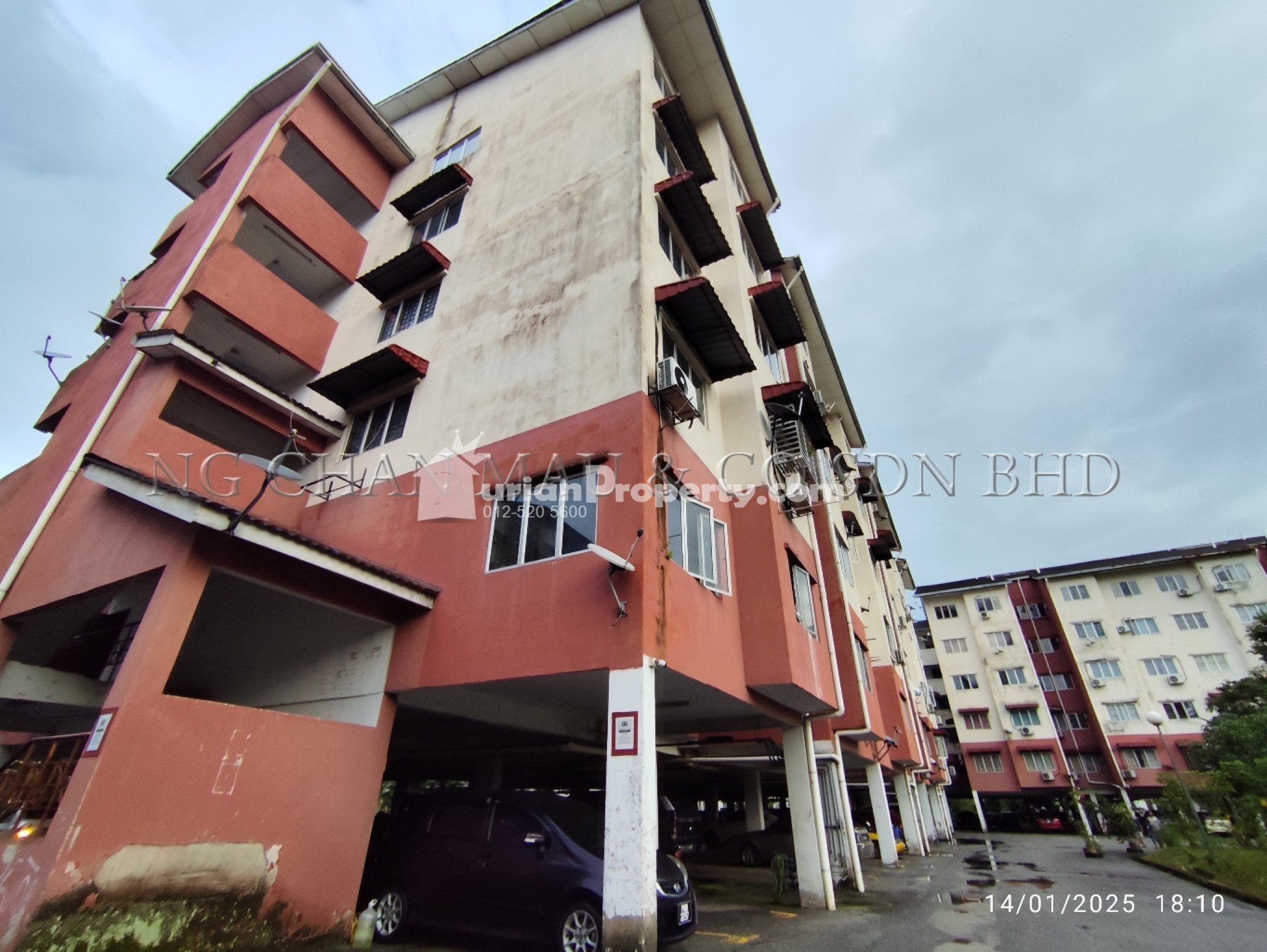 Apartment For Auction at Pangsapuri Taman Bukit Rawang Putra