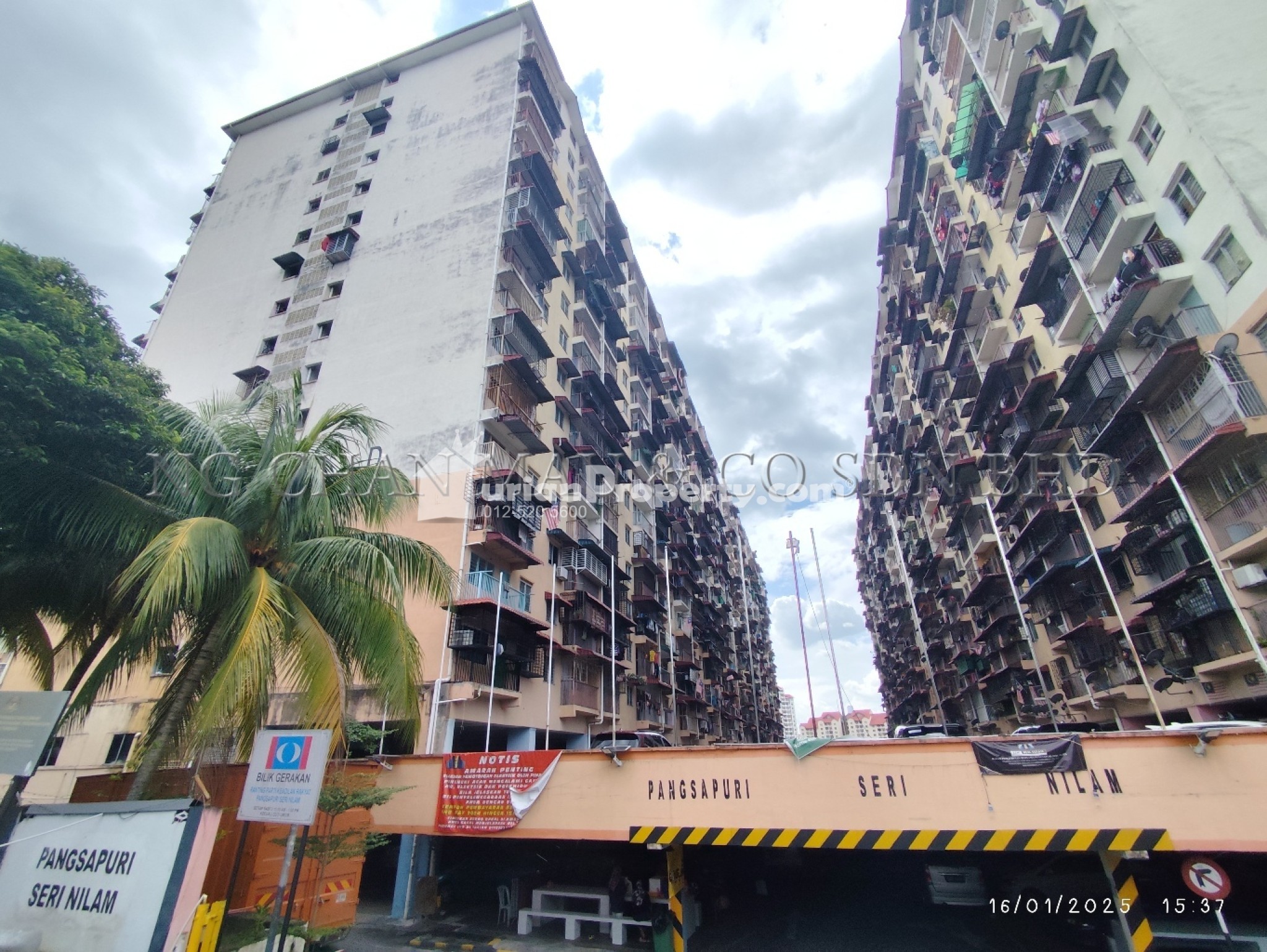 Flat For Auction at Pangsapuri Seri Nilam