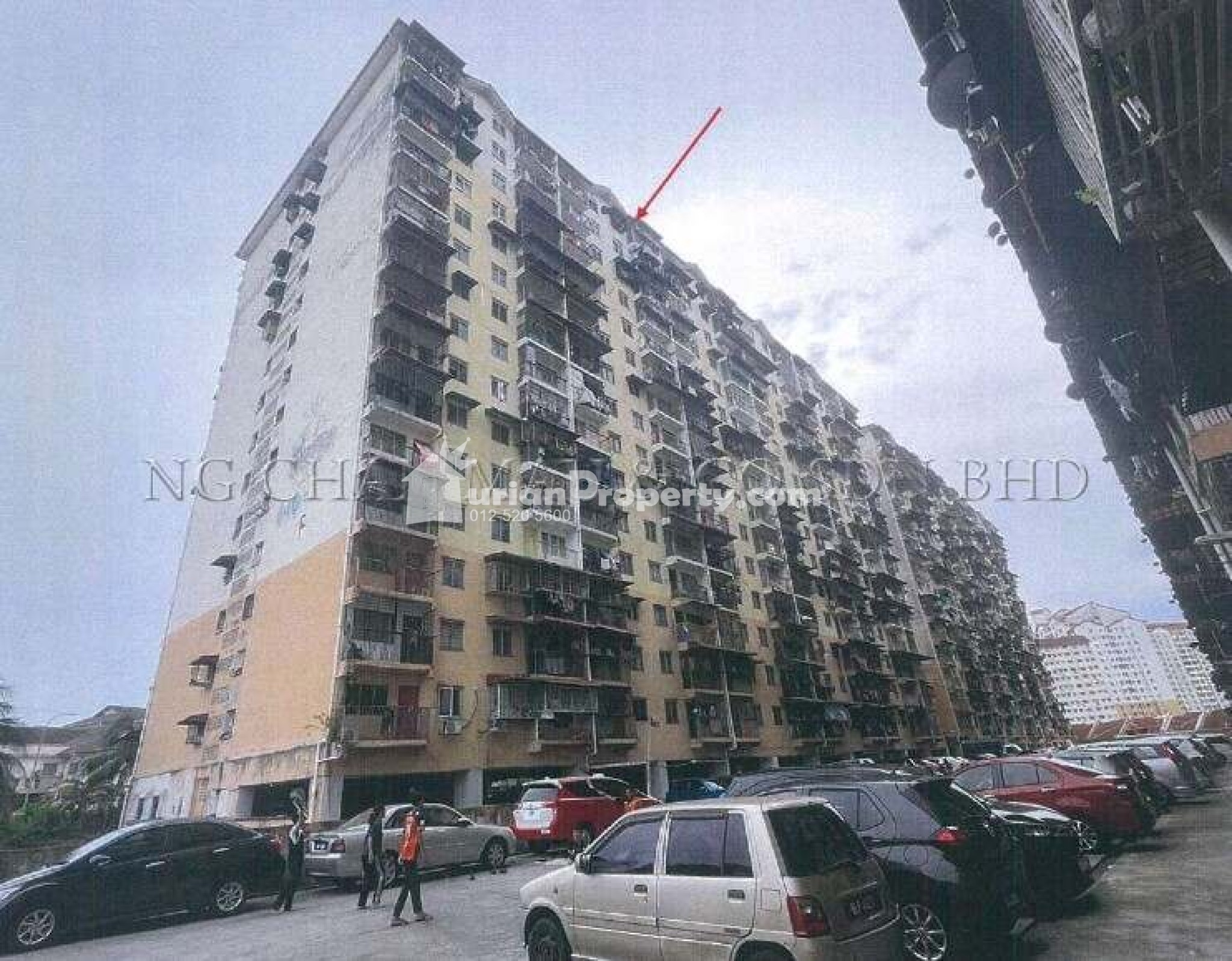 Apartment For Auction at Pangsapuri Seri Nilam