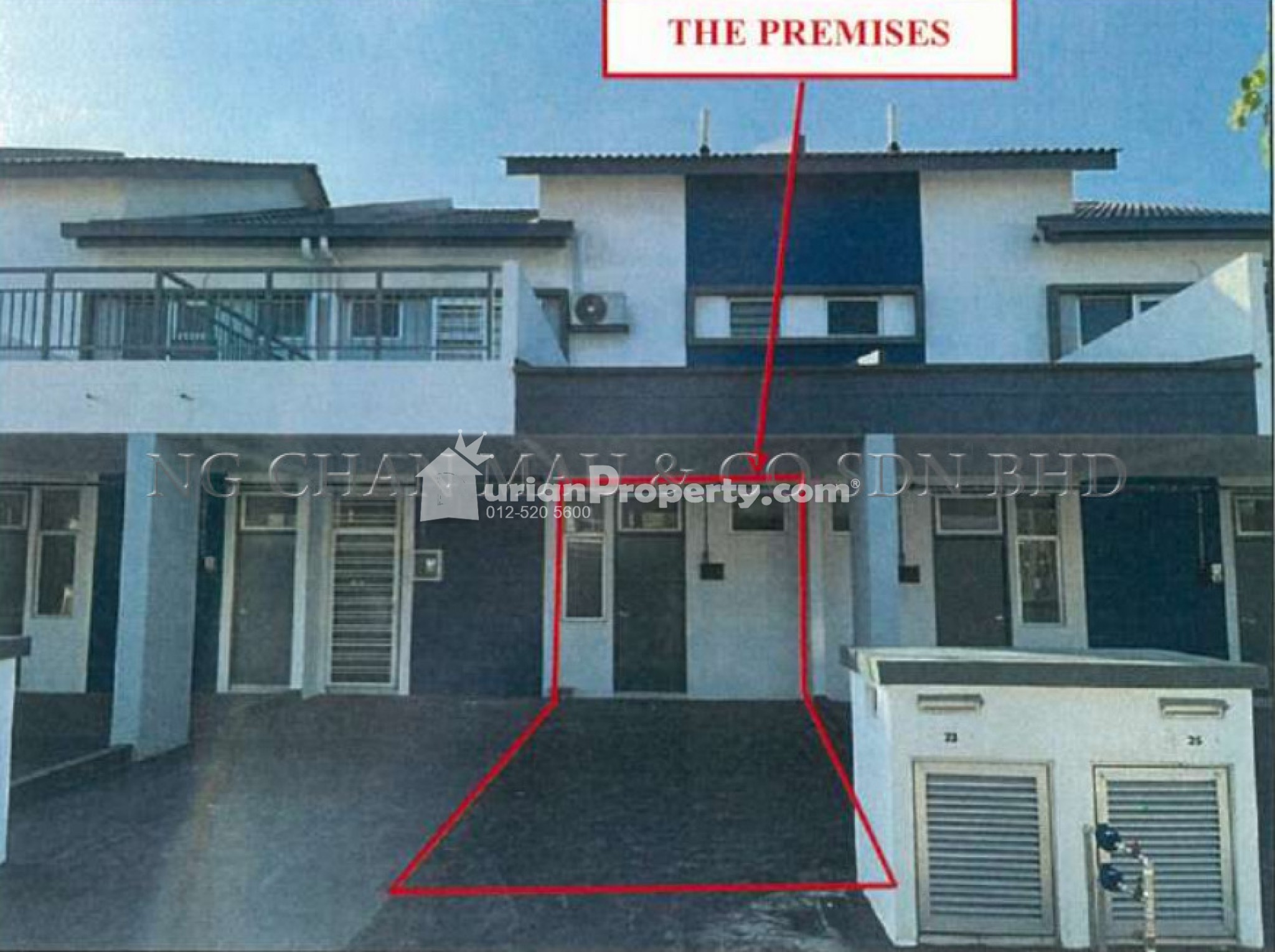 Terrace House For Auction at Kita Mekar