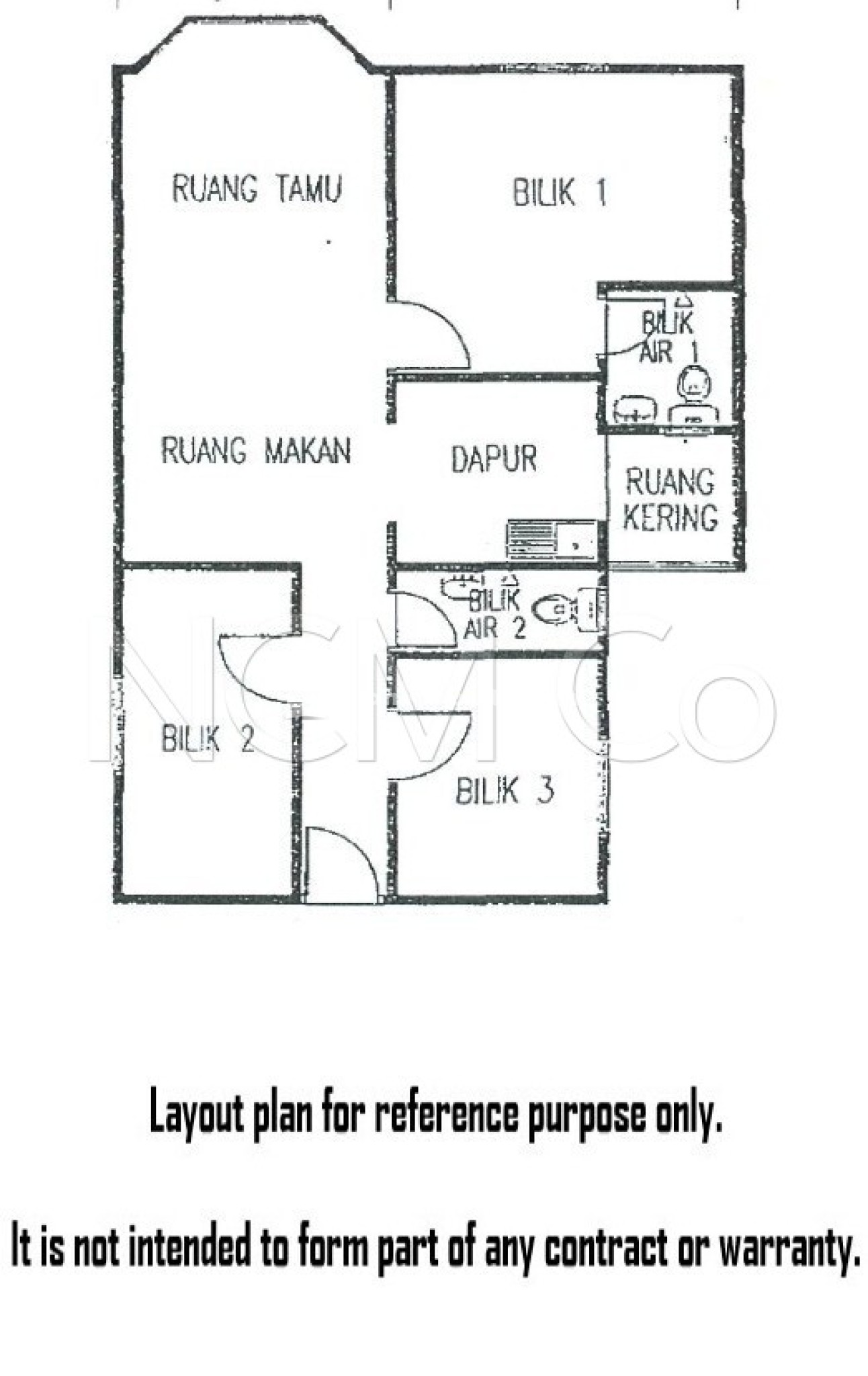 Apartment For Auction at Permai Apartment