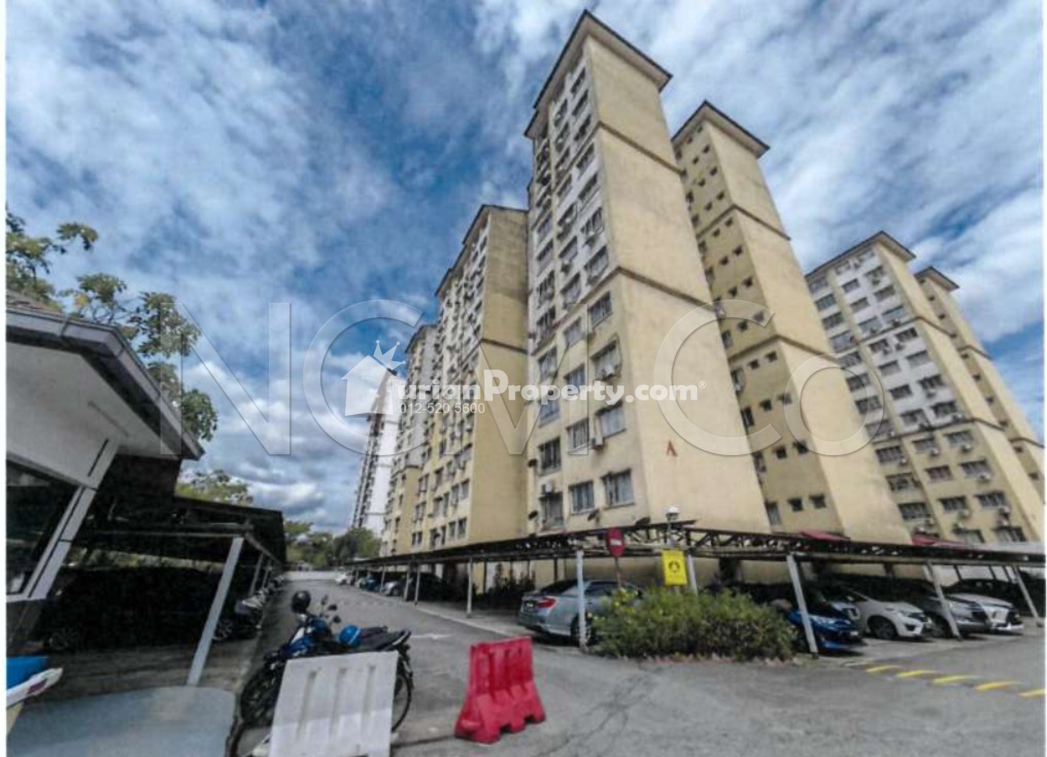 Apartment For Auction at Pangsapuri Damai Senja