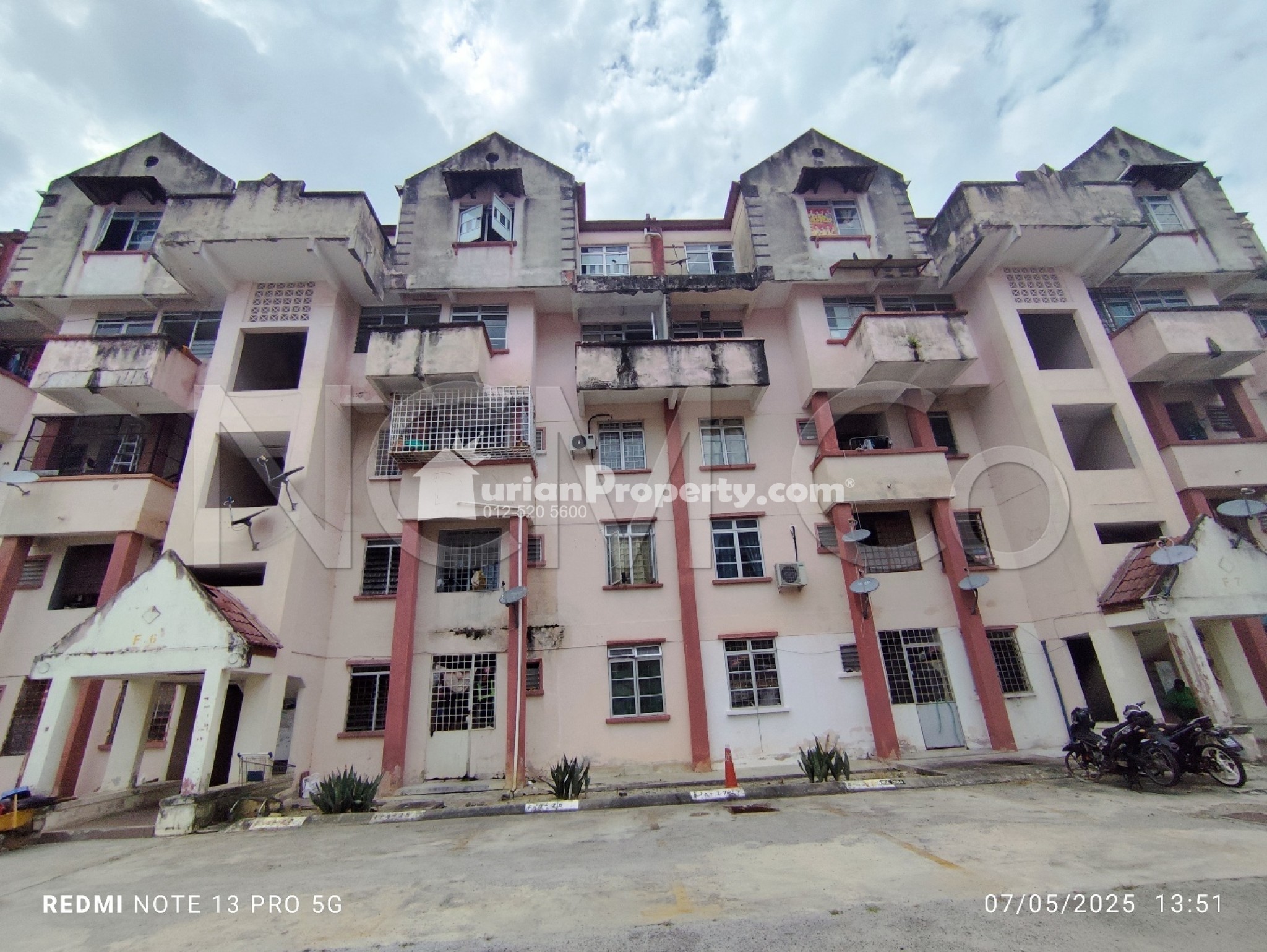 Apartment For Auction at Pangsapuri Langat Utama