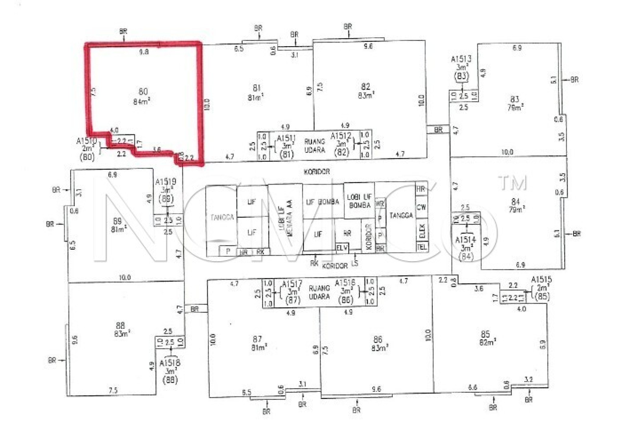 Serviced Residence For Auction at Millerz Square