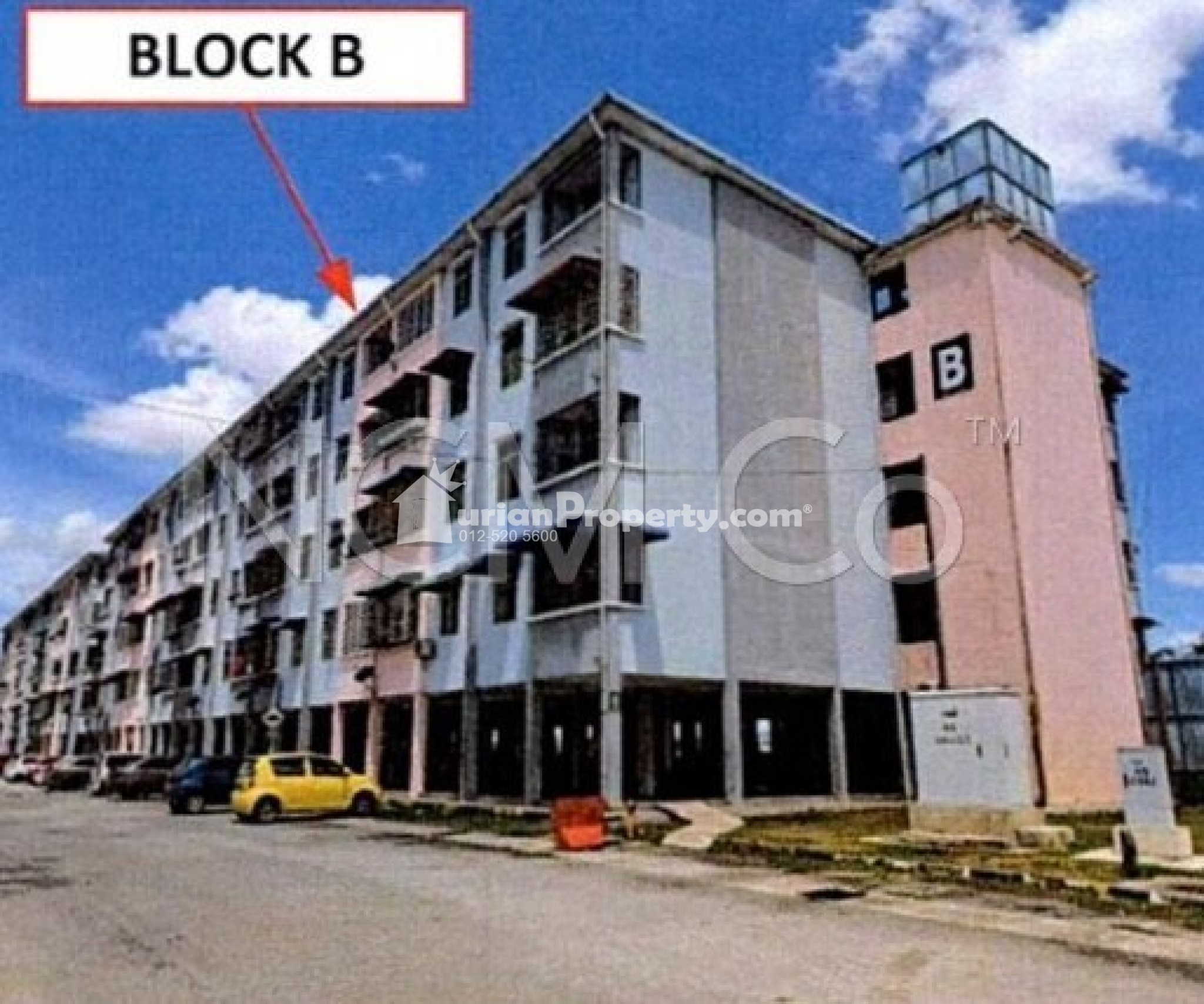 Flat For Auction at Taman Derga Perdana