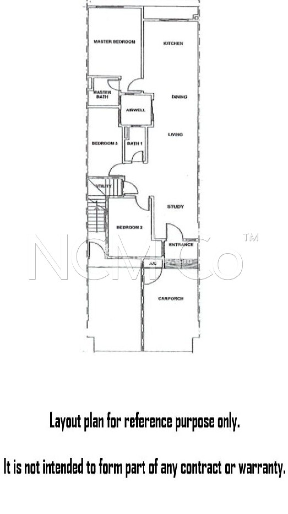 Terrace House For Auction at Casa Bayu Apartment