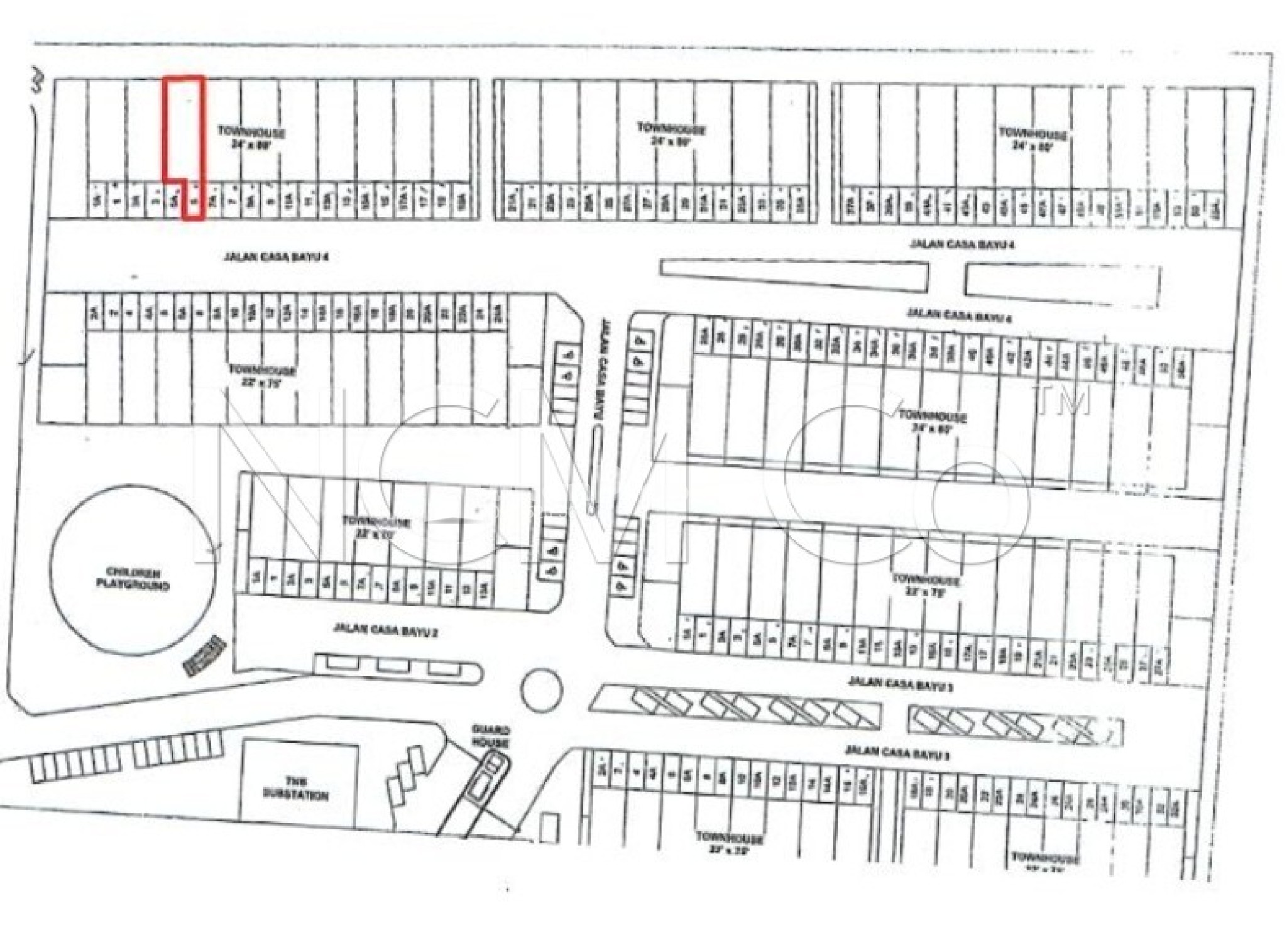 Terrace House For Auction at Casa Bayu Apartment