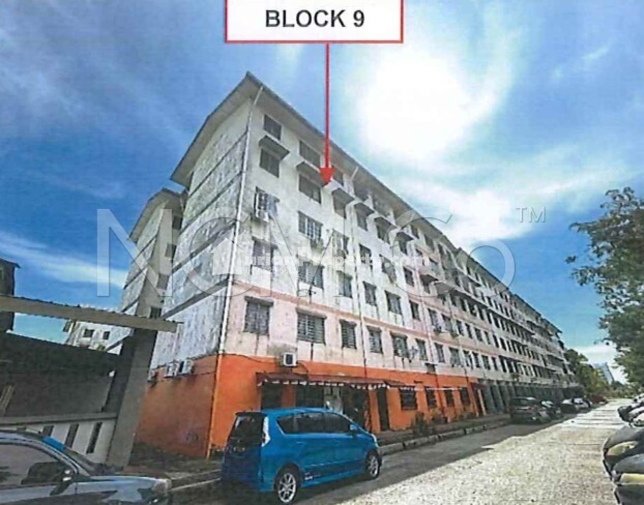 Apartment For Auction at Pangsapuri Utarid Subang